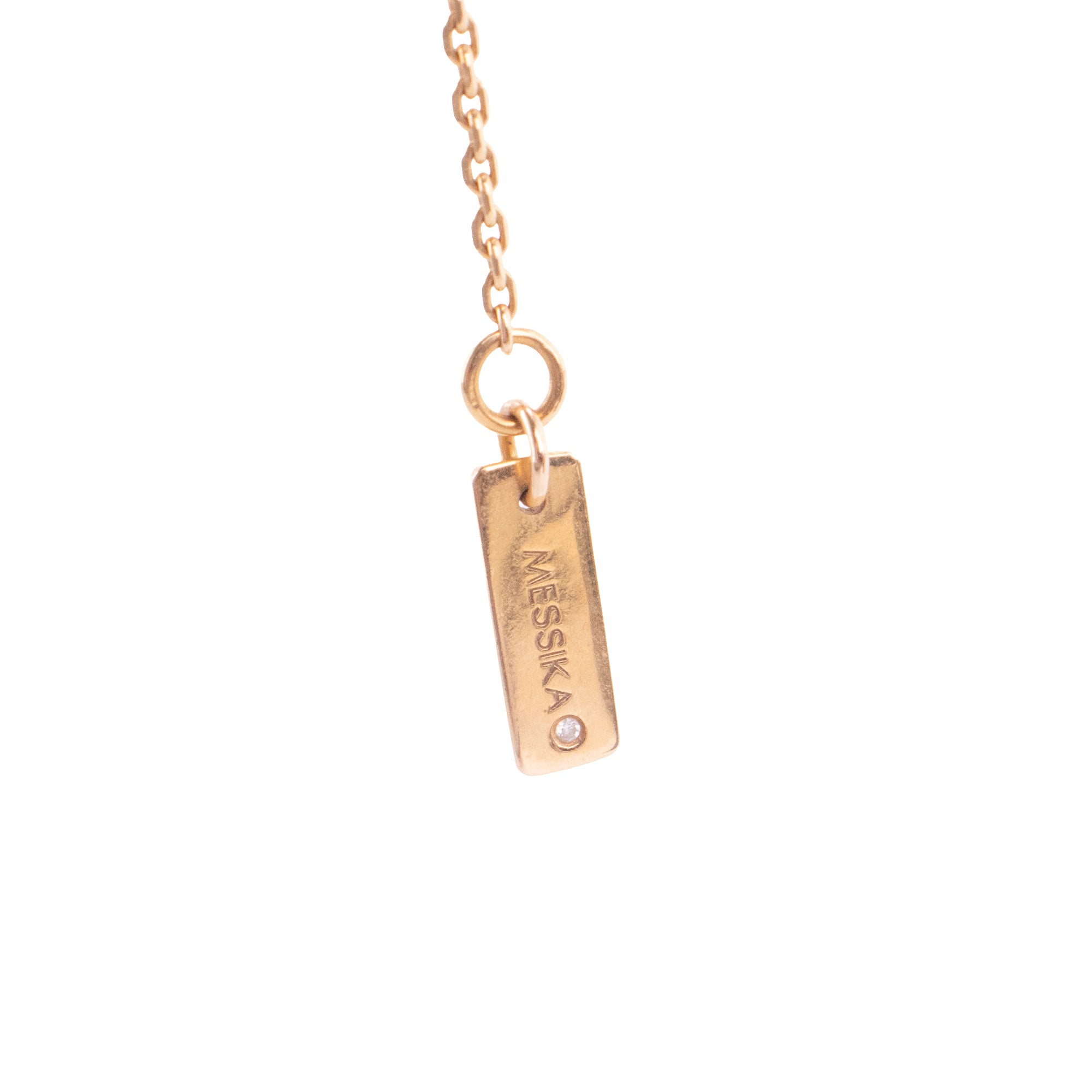 MESSIKA - Collier Glam'azone Messika en or rose orné de diamants