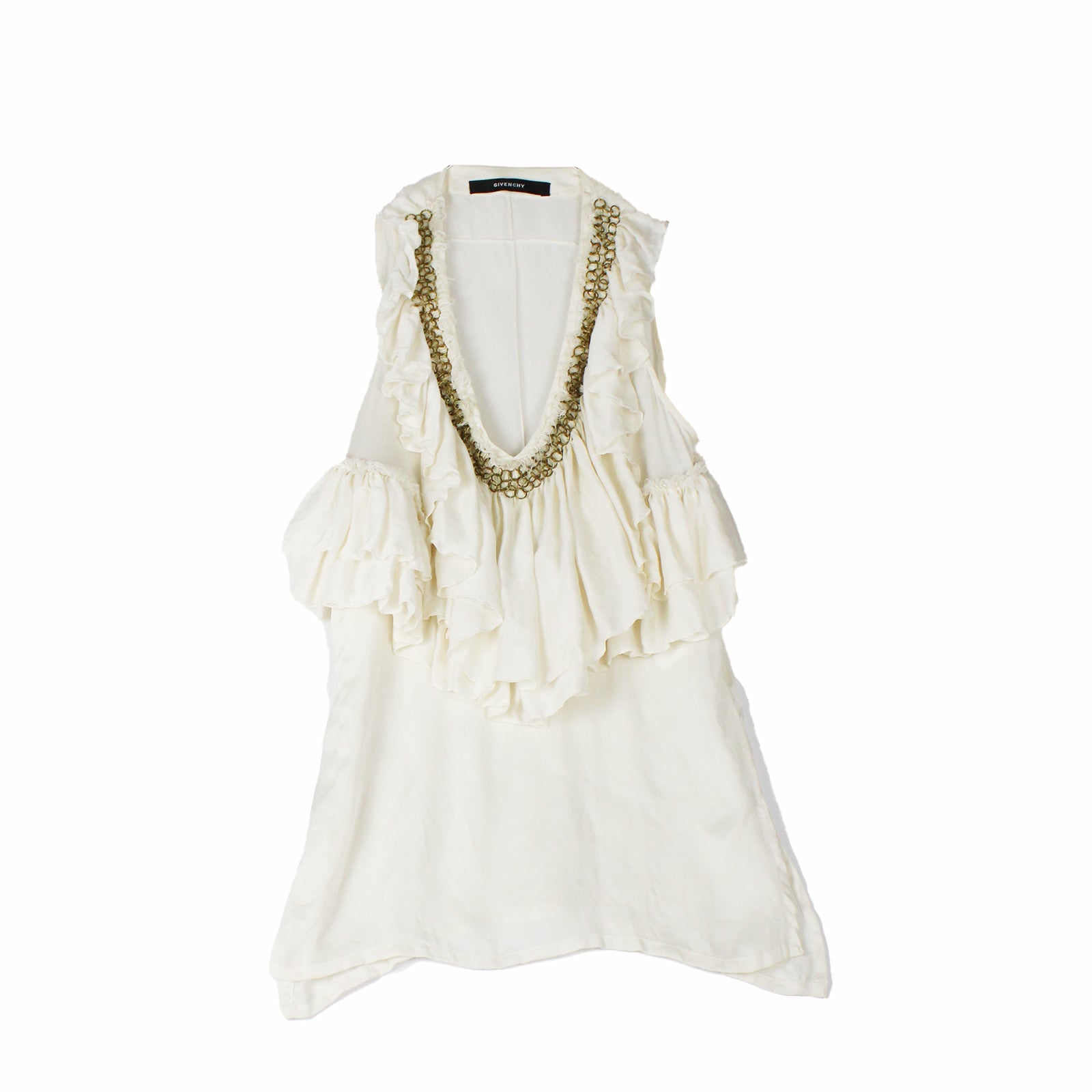 GIVENCHY - Top à détails métalliques (T36)