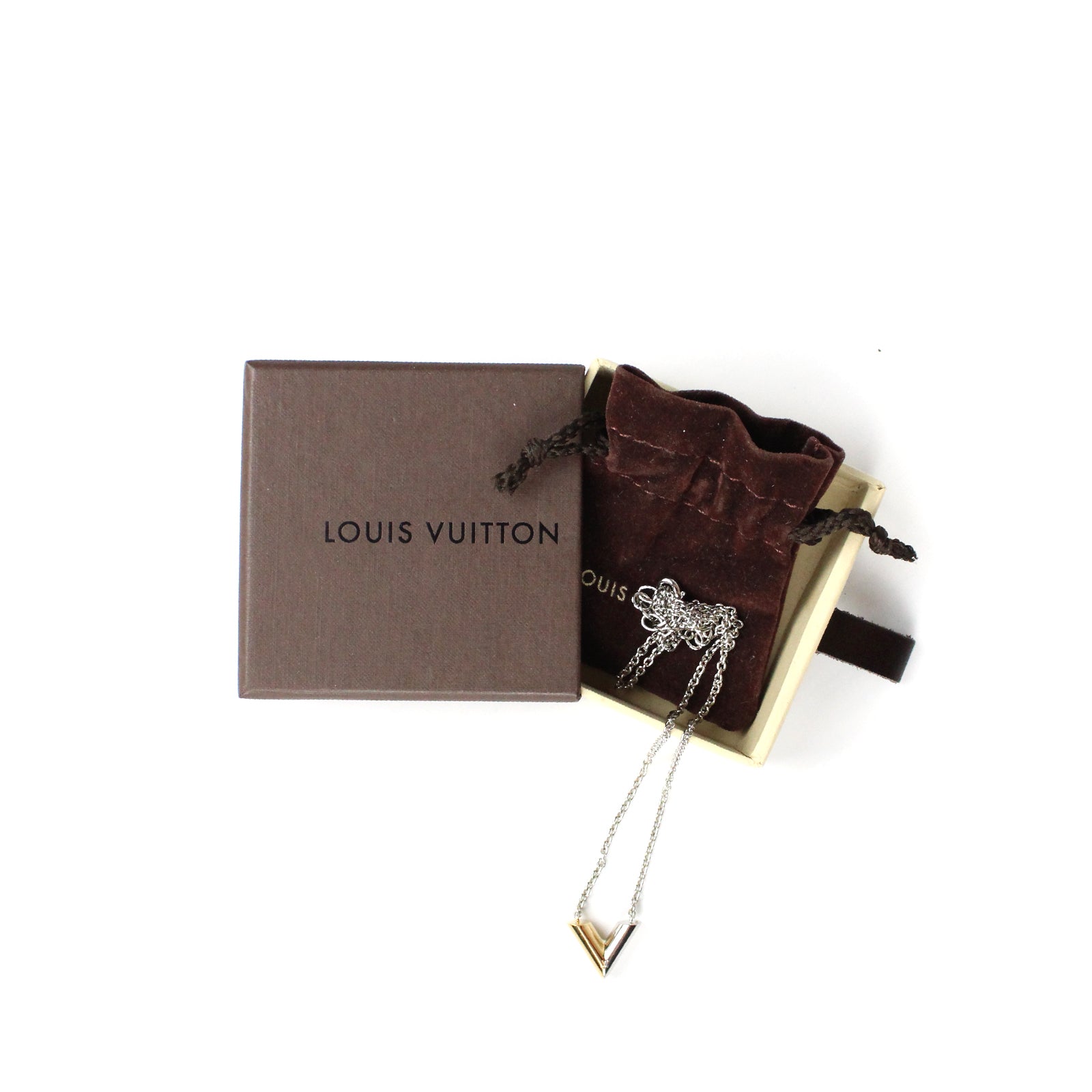 LOUIS VUITTON - Essential V necklace