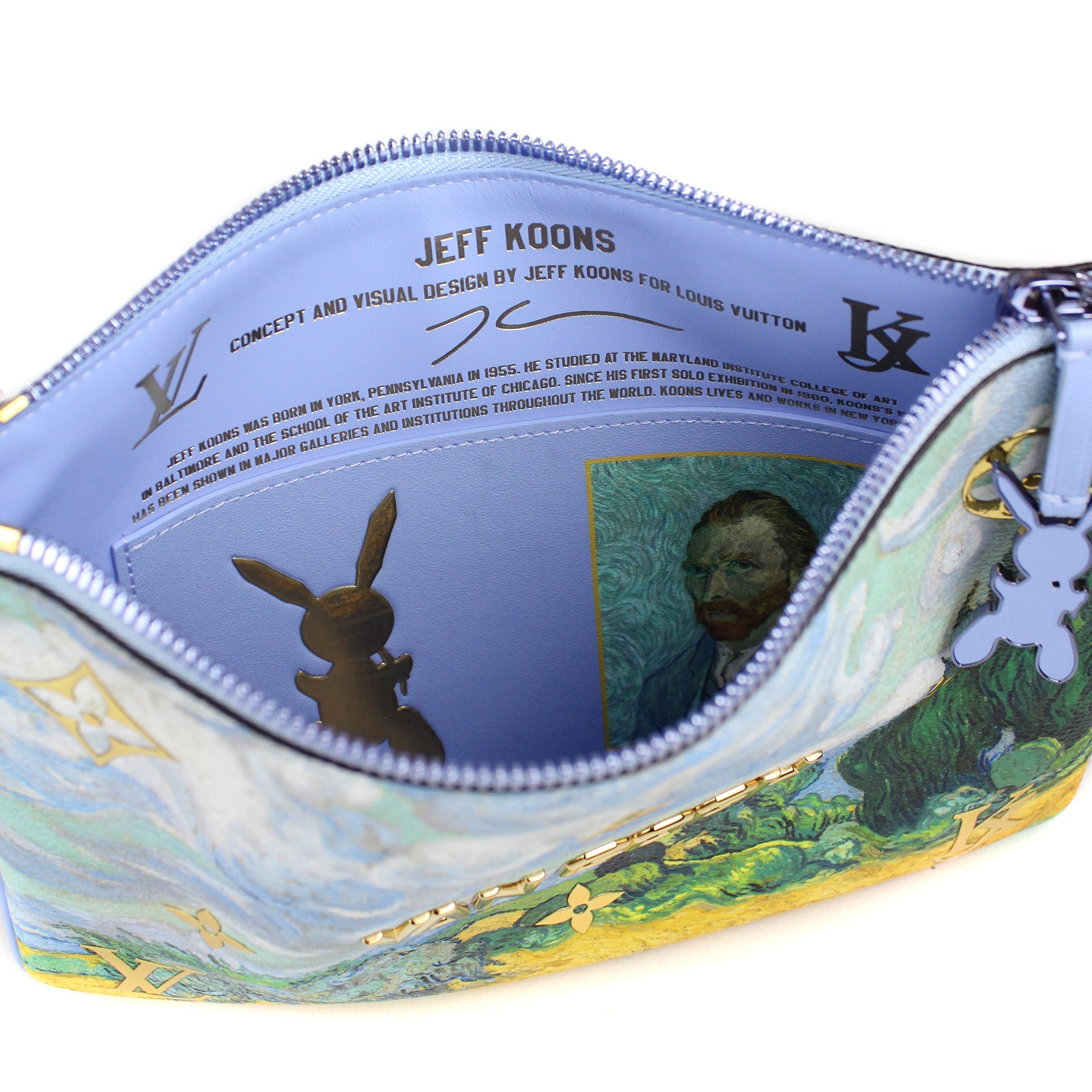 LOUIS VUITTON - Pochette Van Gogh Jeff Koons