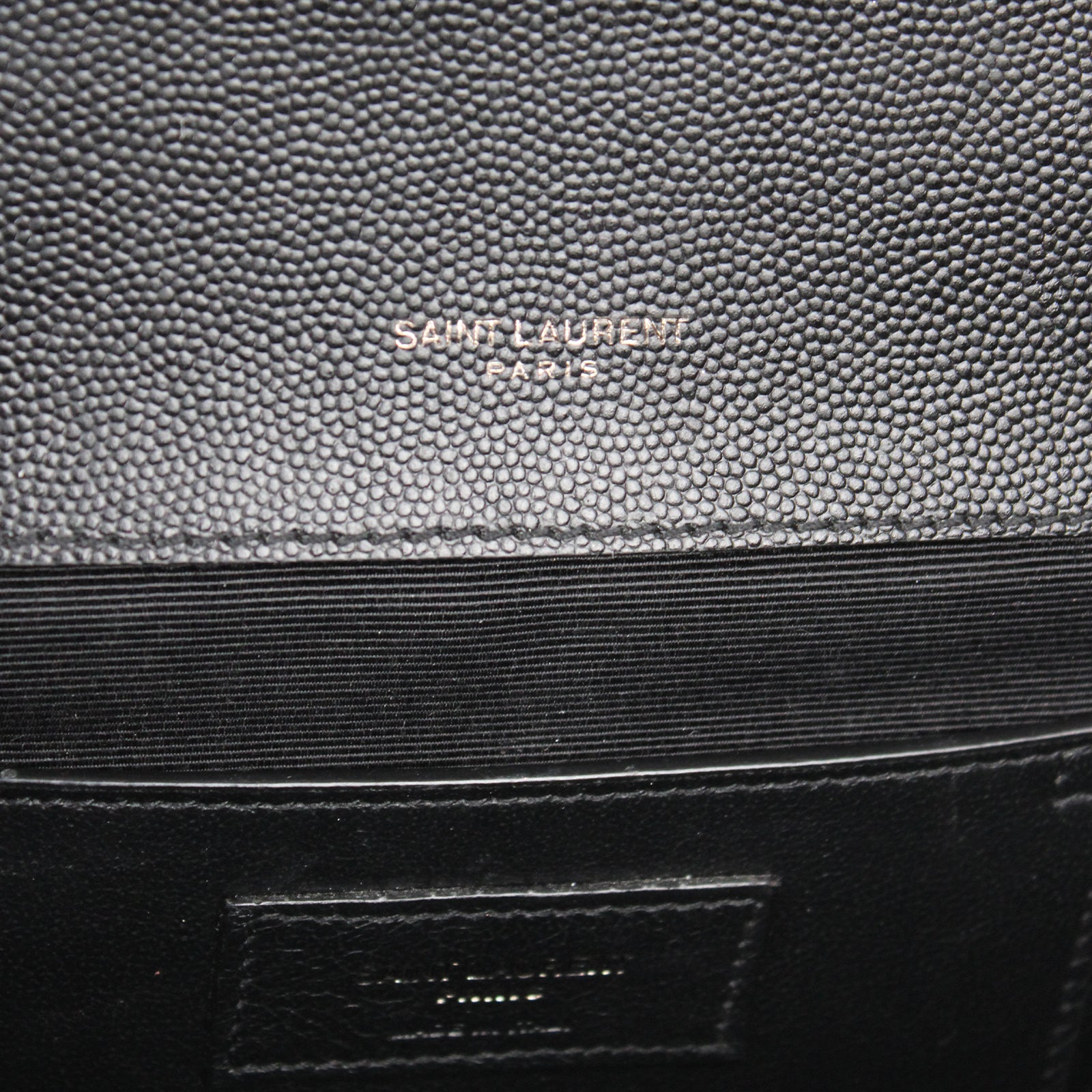 SAINT LAURENT - Sac Envelope Small full black