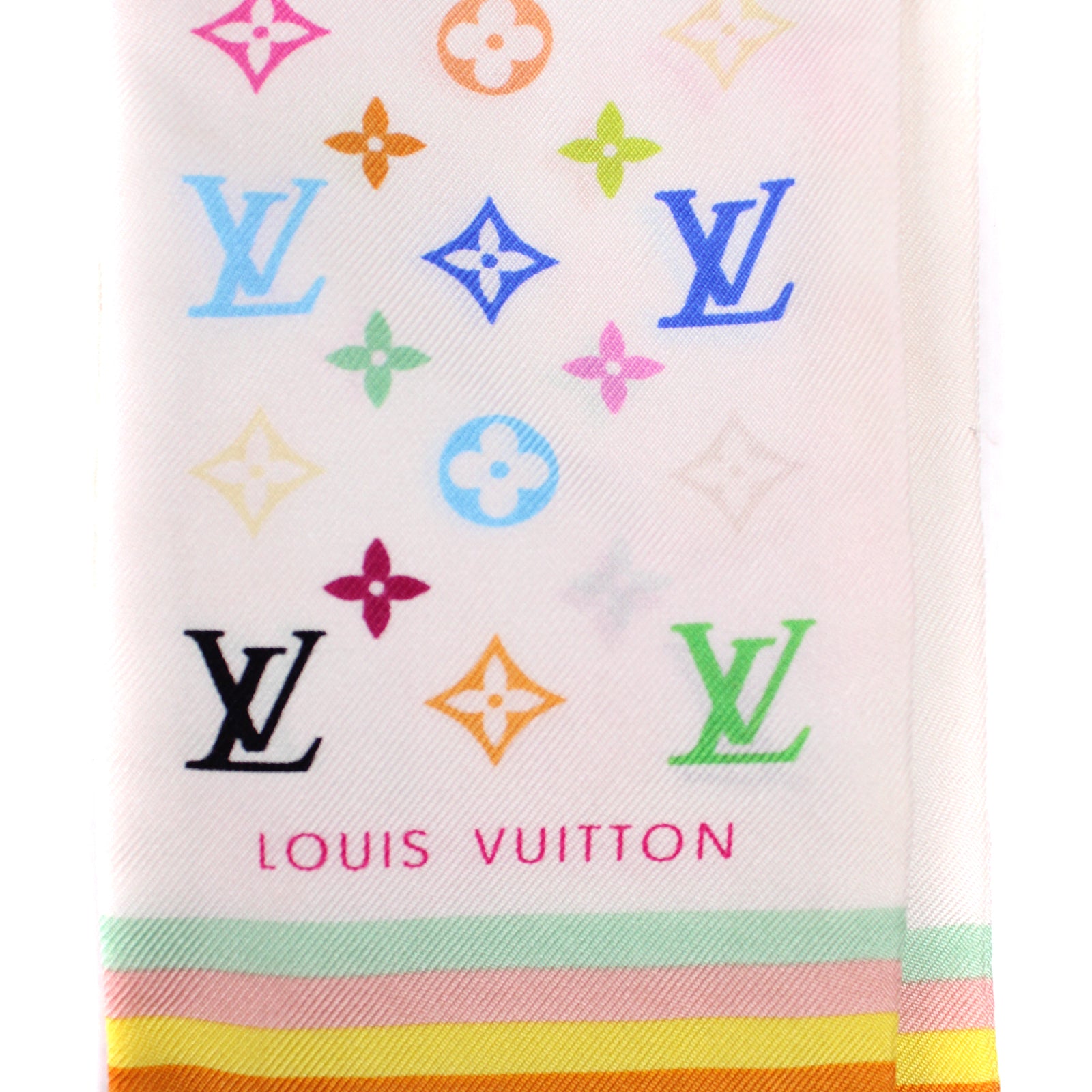 LOUIS VUITTON - Twilly en soie LV x Takashi Murakami