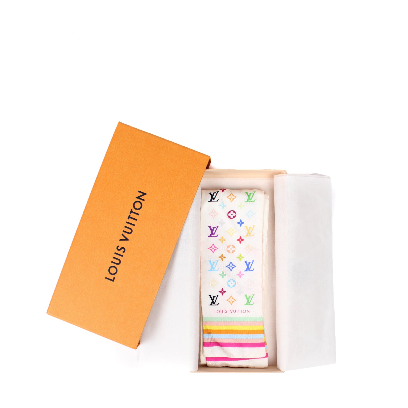 LOUIS VUITTON - Twilly en soie LV x Takashi Murakami