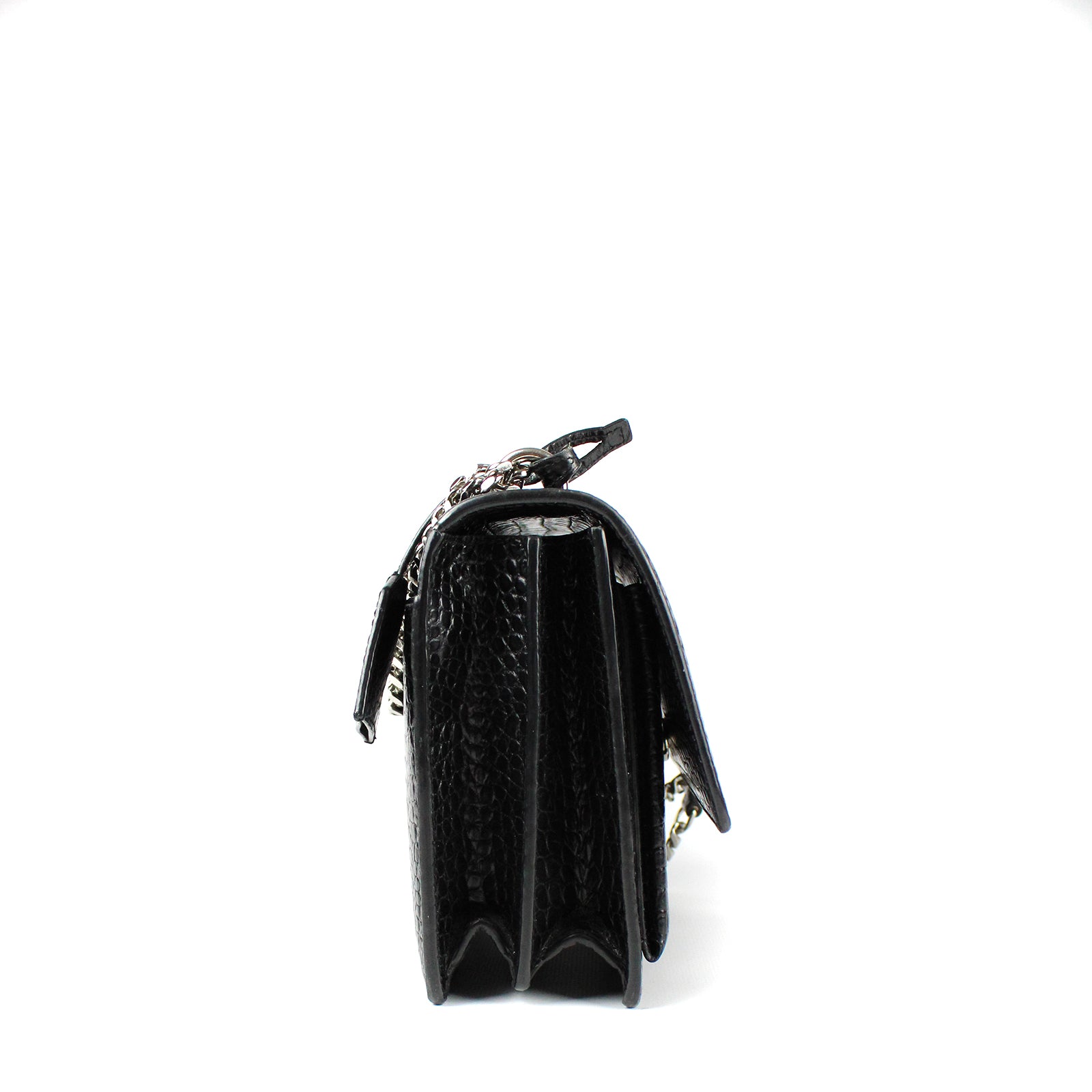 SAINT LAURENT - Sac Sunset medium embossé crocodile