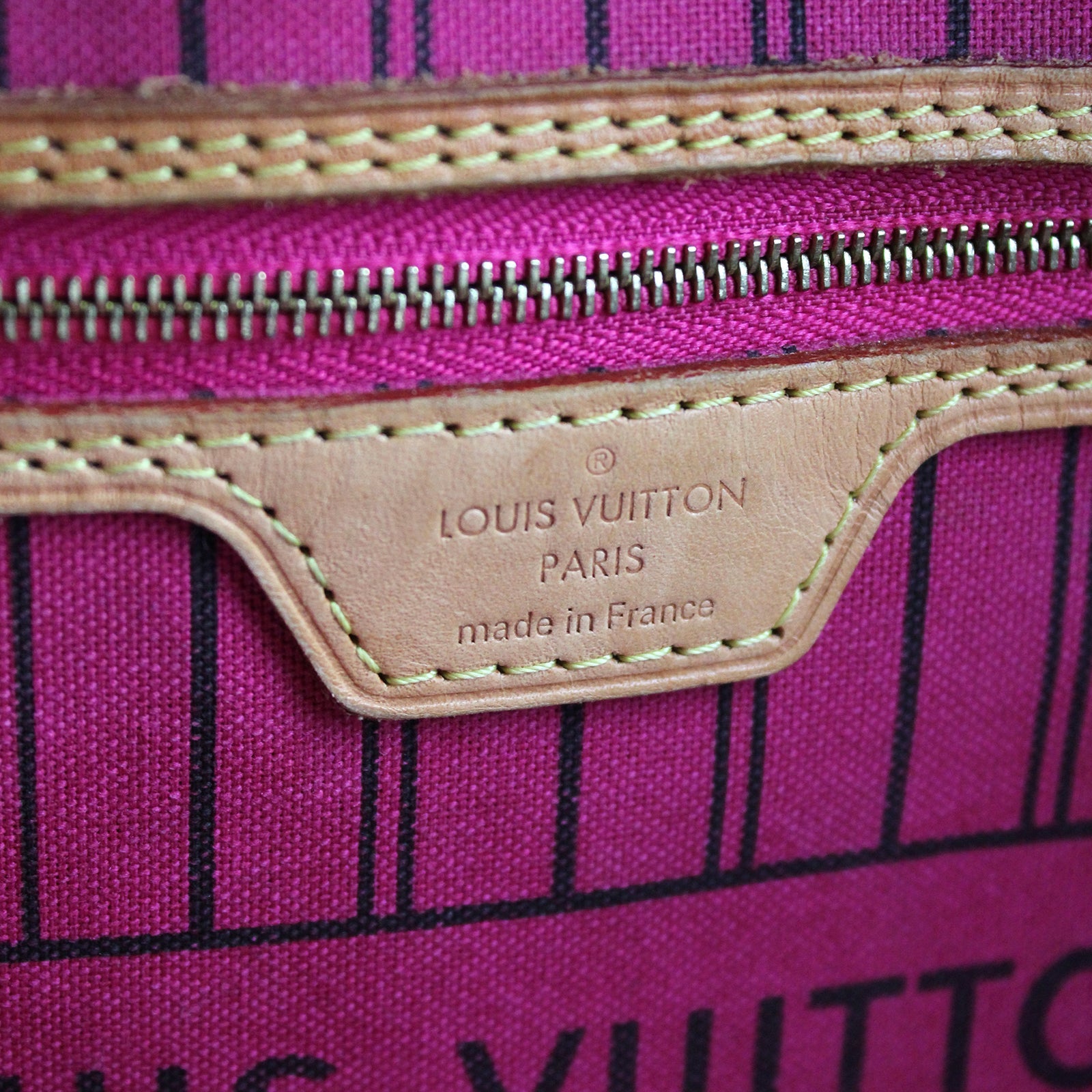 LOUIS VUITTON - Sac cabas Neverfull moyen