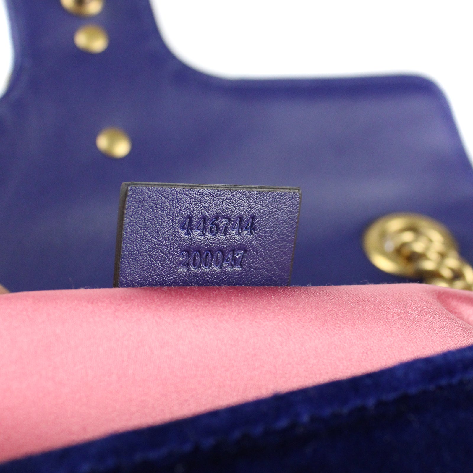 GUCCI - GG Marmont small velvet shoulder bag