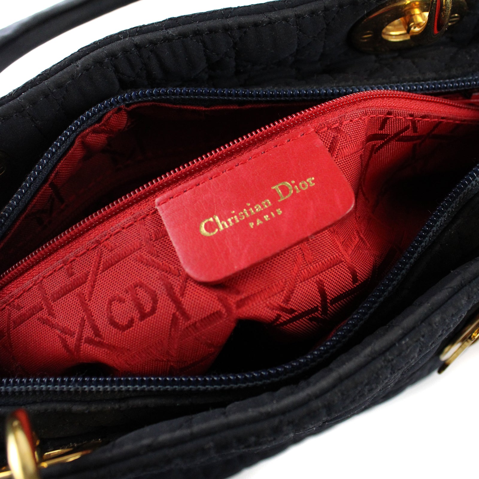 DIOR - Sac Lady Dior en toile