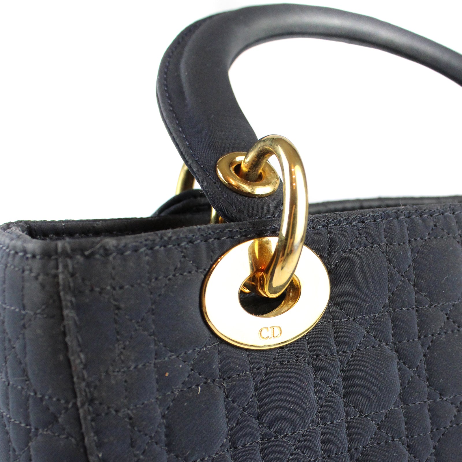 DIOR - Sac Lady Dior en toile
