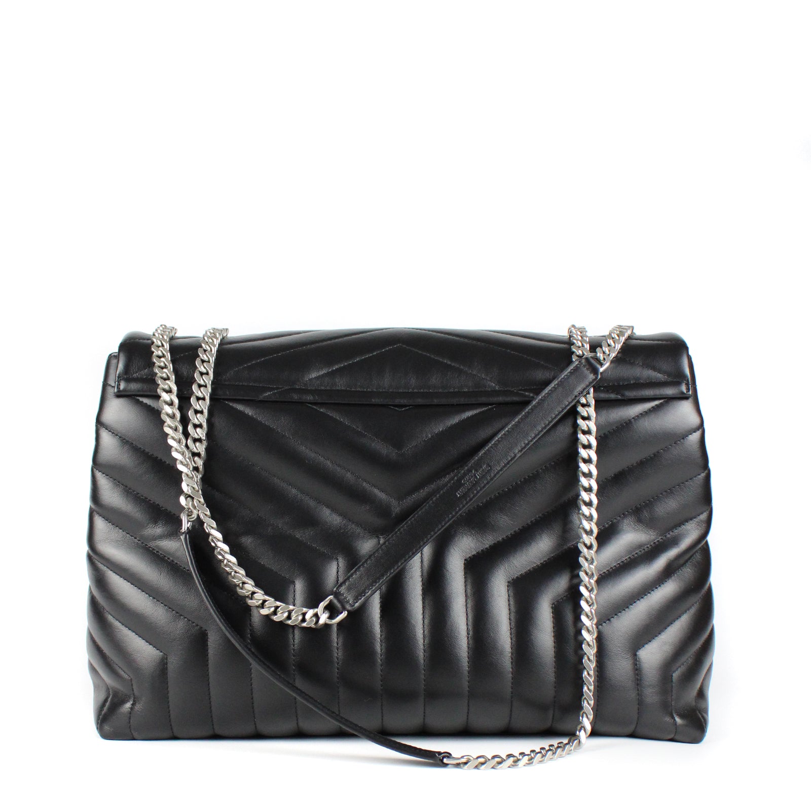 SAINT LAURENT - Loulou large en cuir matelassé