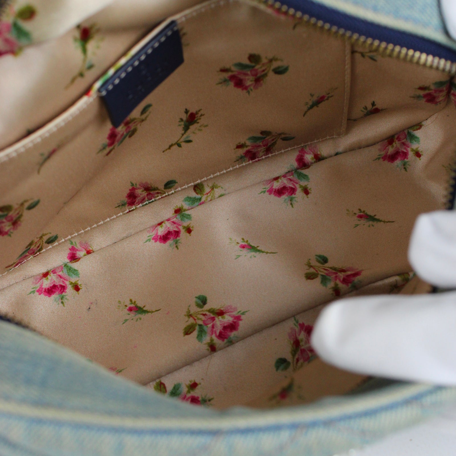 GUCCI - Sac épaule Marmont GG en denim