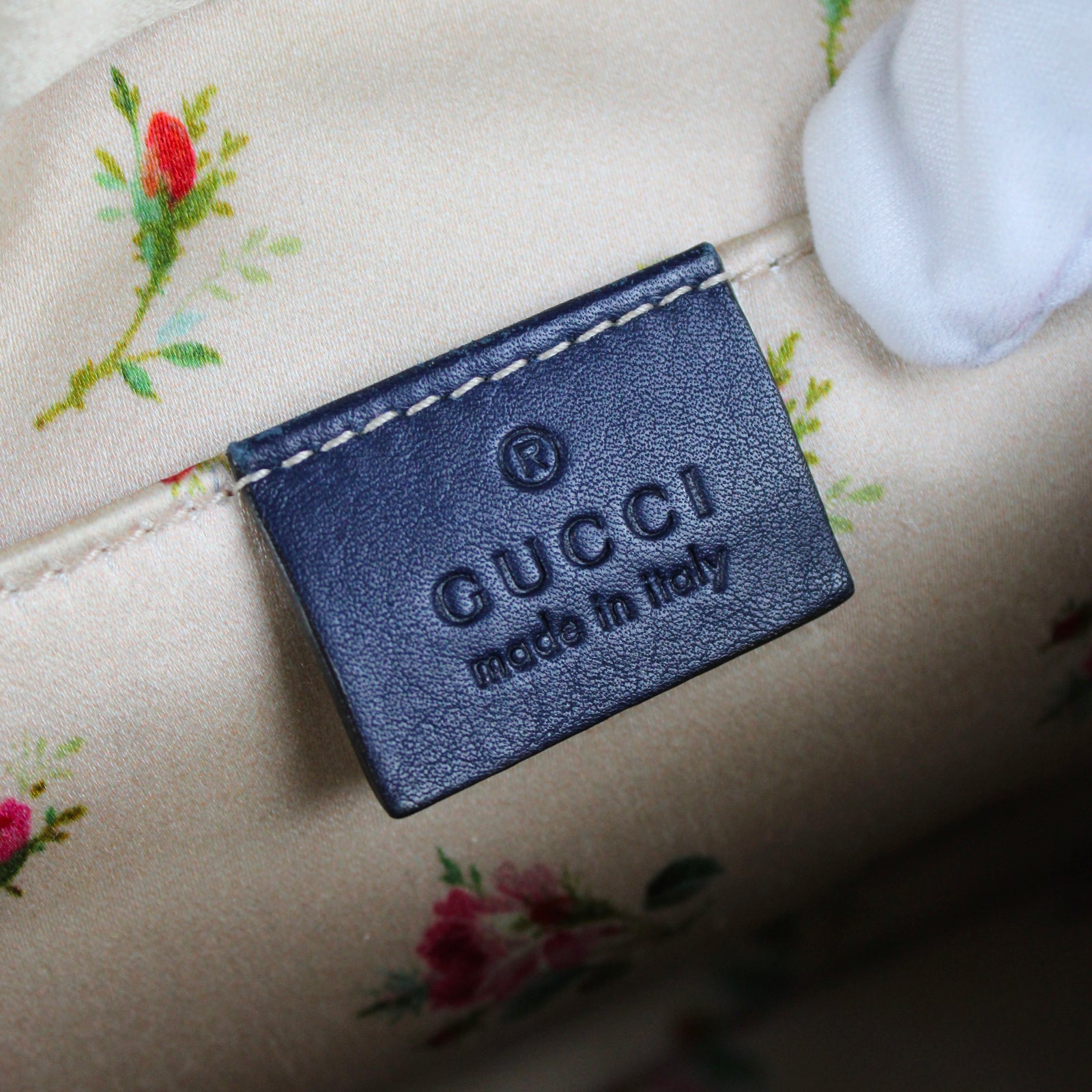 GUCCI - Sac épaule Marmont GG en denim
