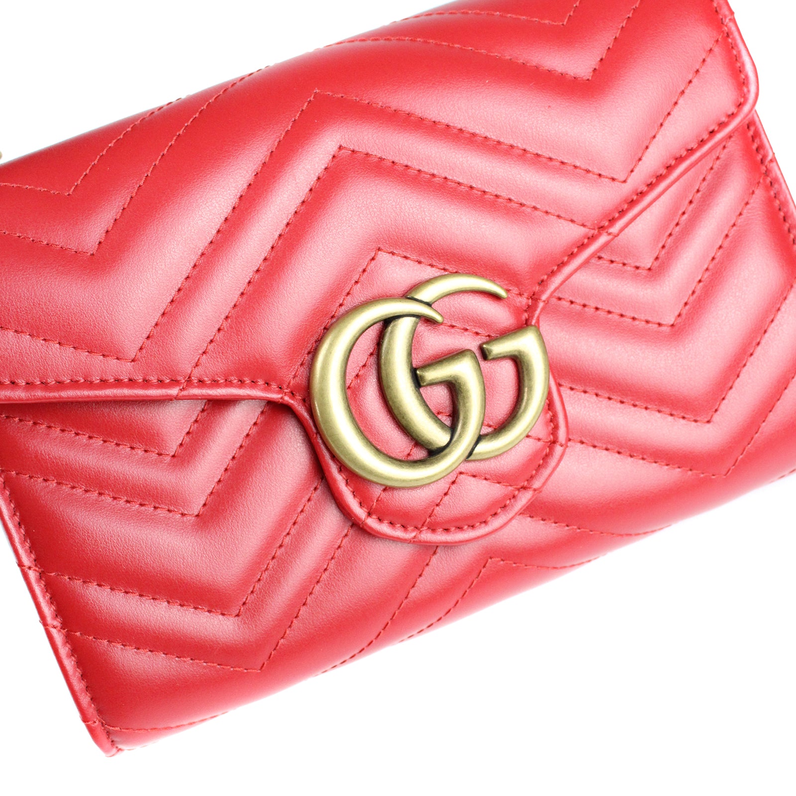GUCCI - Sac mini GG Marmont en cuir matelassé