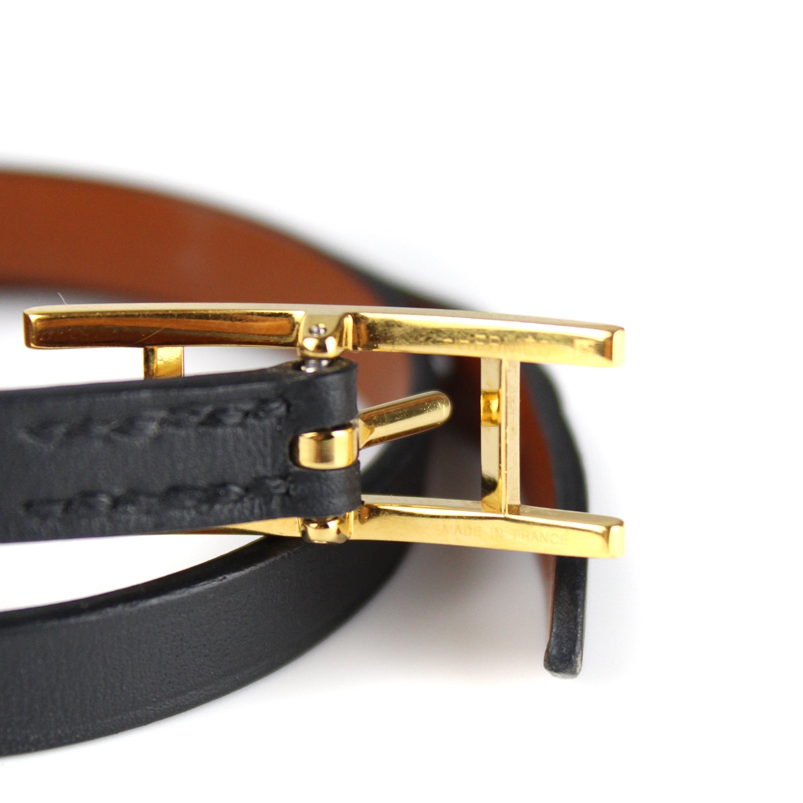 HERMÈS - Bracelet Behapi Double Tour