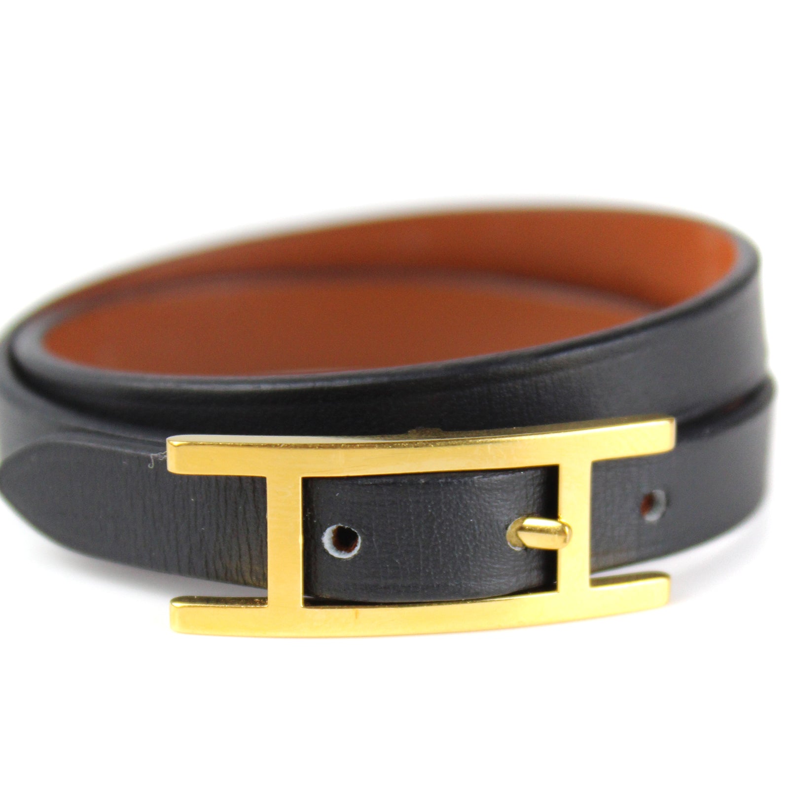 HERMÈS - Bracelet Behapi Double Tour