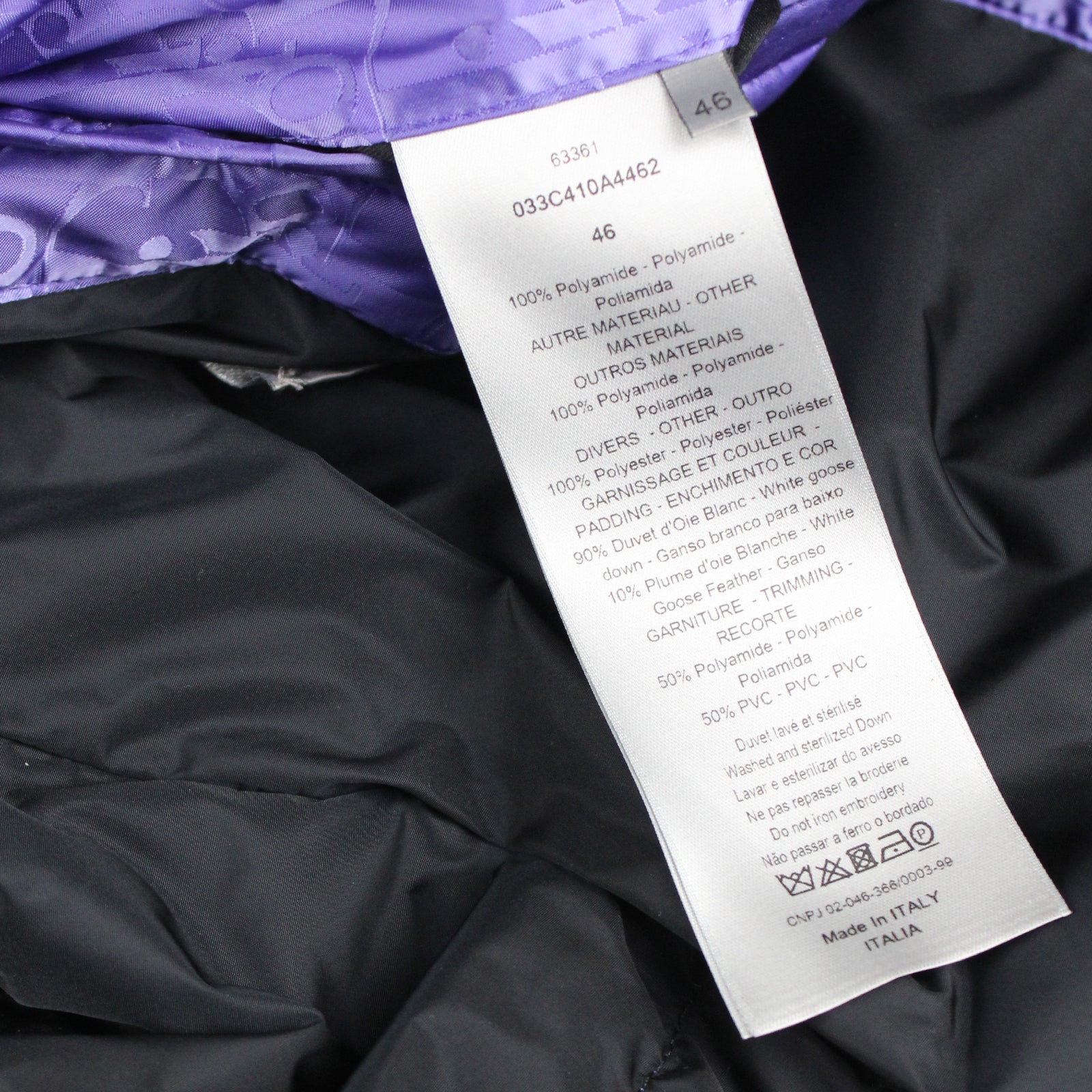 DIOR - Doudoune sans manche (T46)