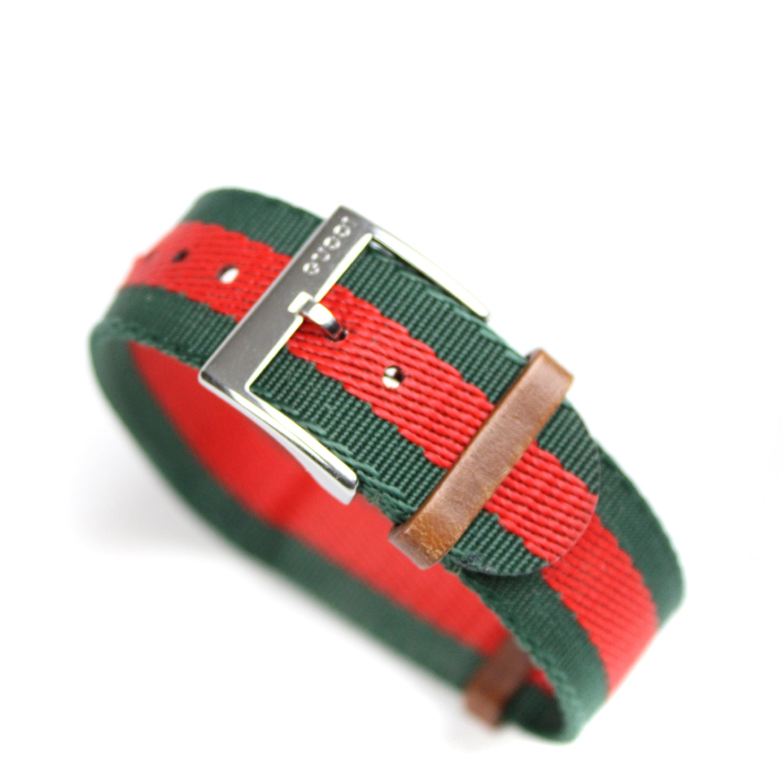 GUCCI - Montre à motifs Web et Abeille