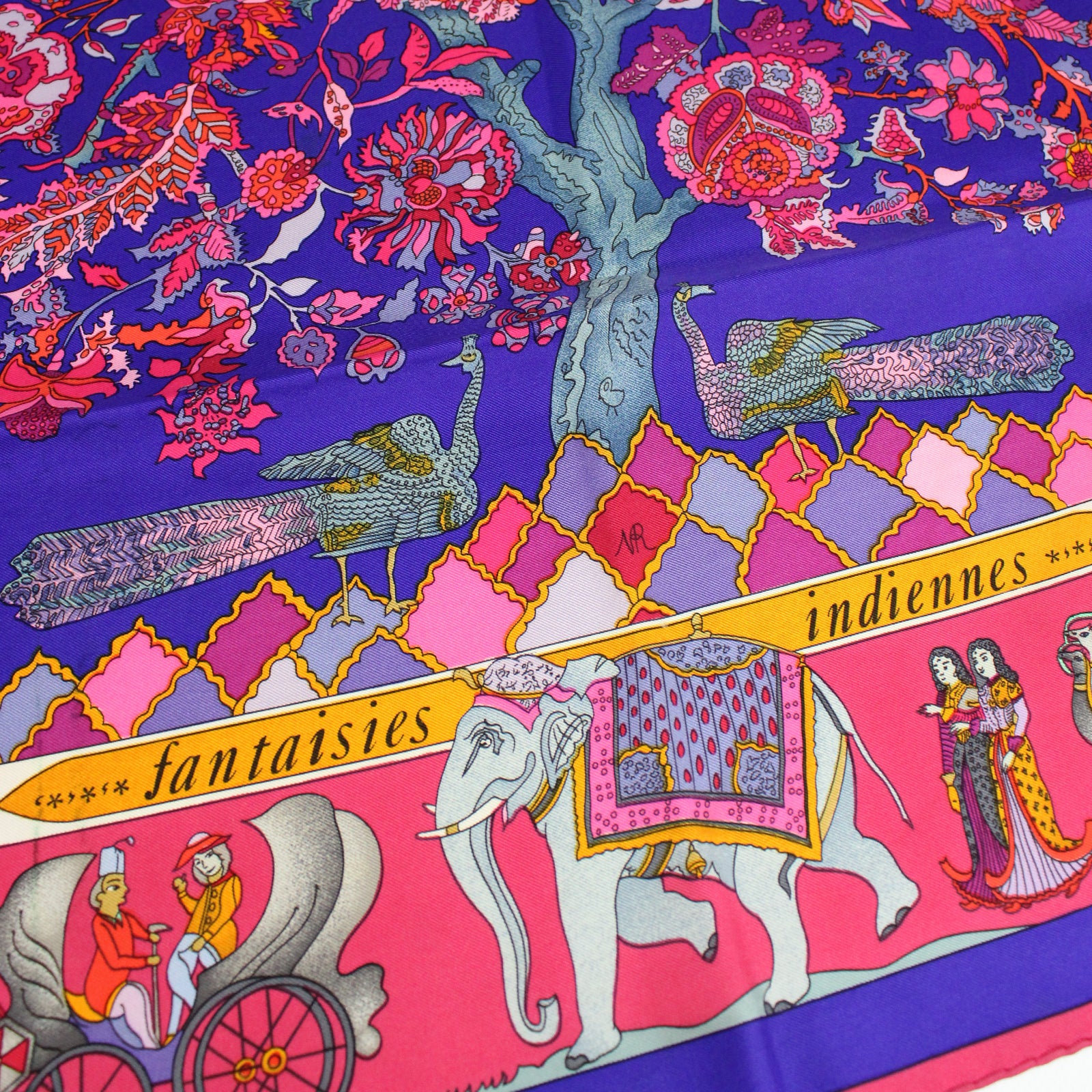 HERMÈS - Carré 90 Fantaisies indiennes