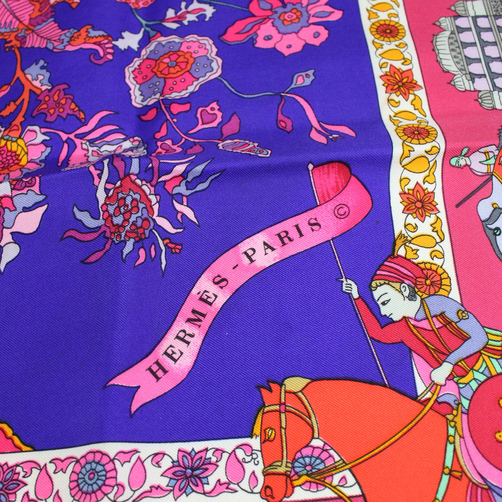 HERMÈS - Carré 90 Fantaisies indiennes