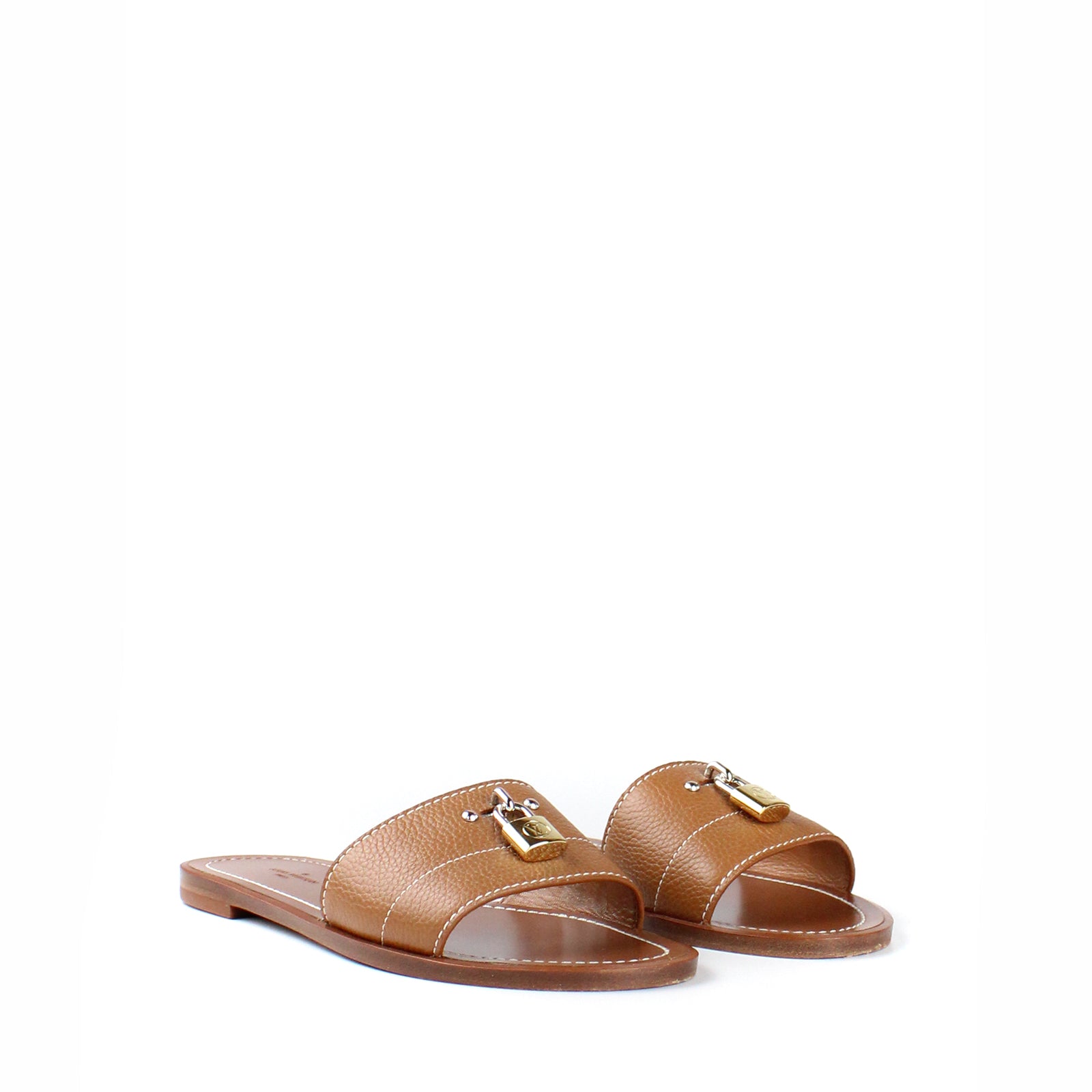 LOUIS VUITTON - Sandales Lock It (T35,5)
