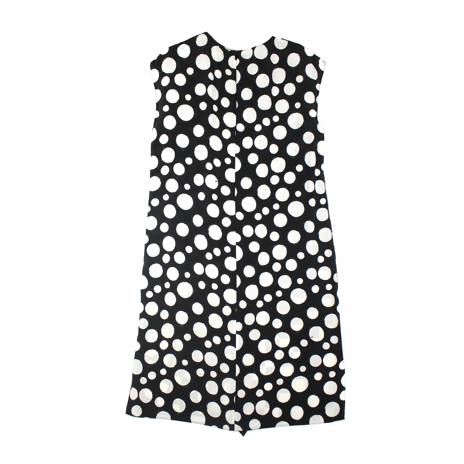 Robe sans manche à motifs géométriques