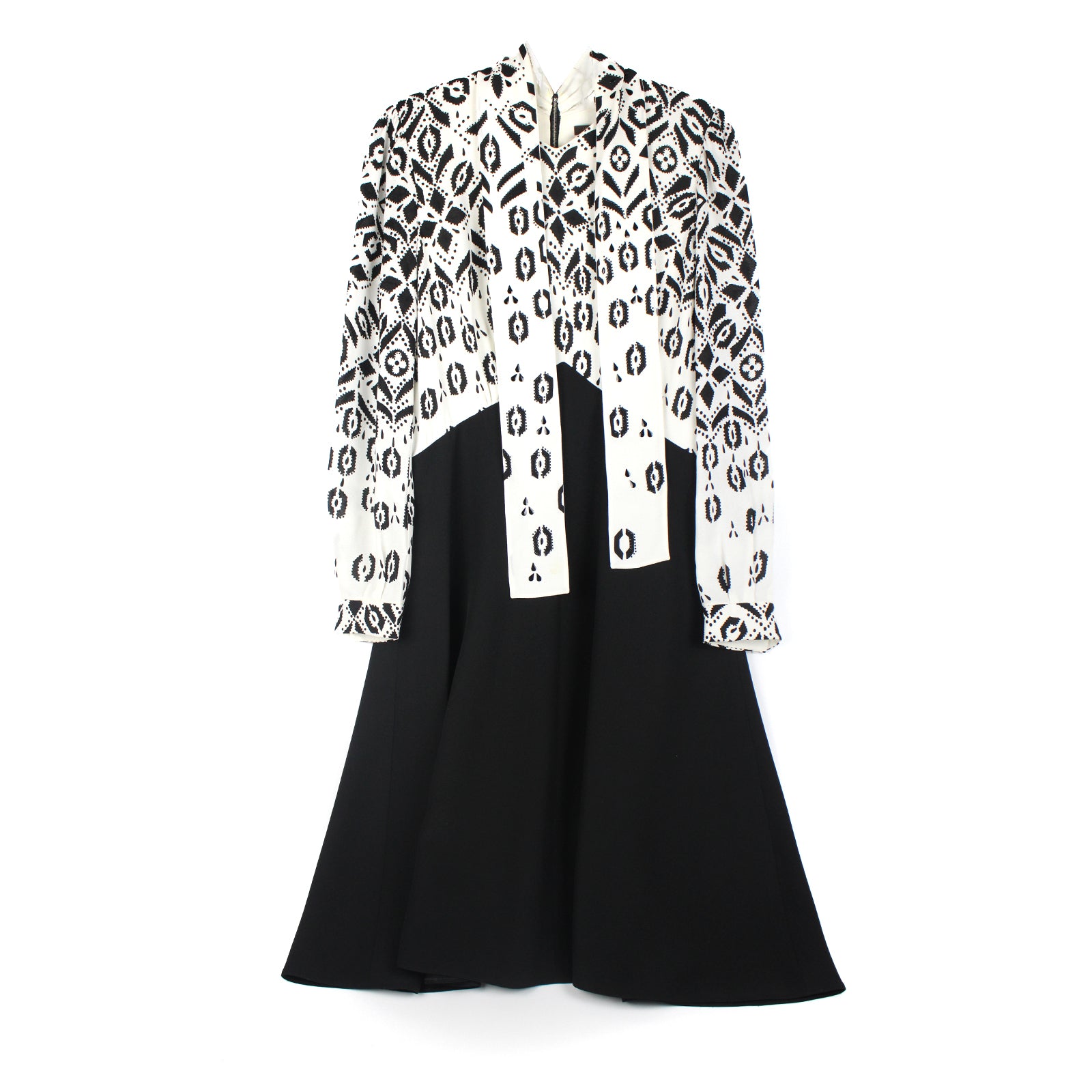 Robe à manches longues à logo (T40)