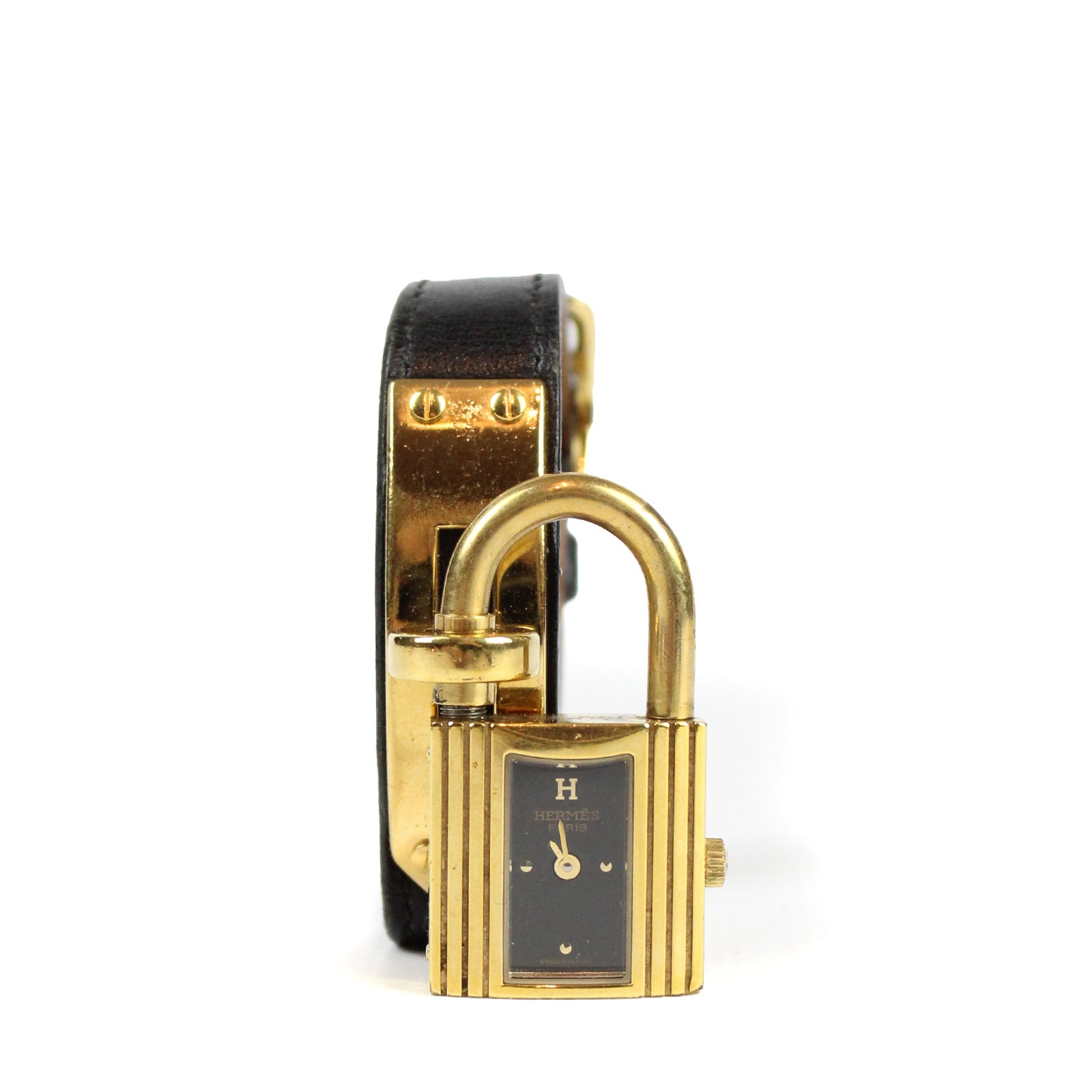 HERMÈS - Montre Kelly (2 bracelets)