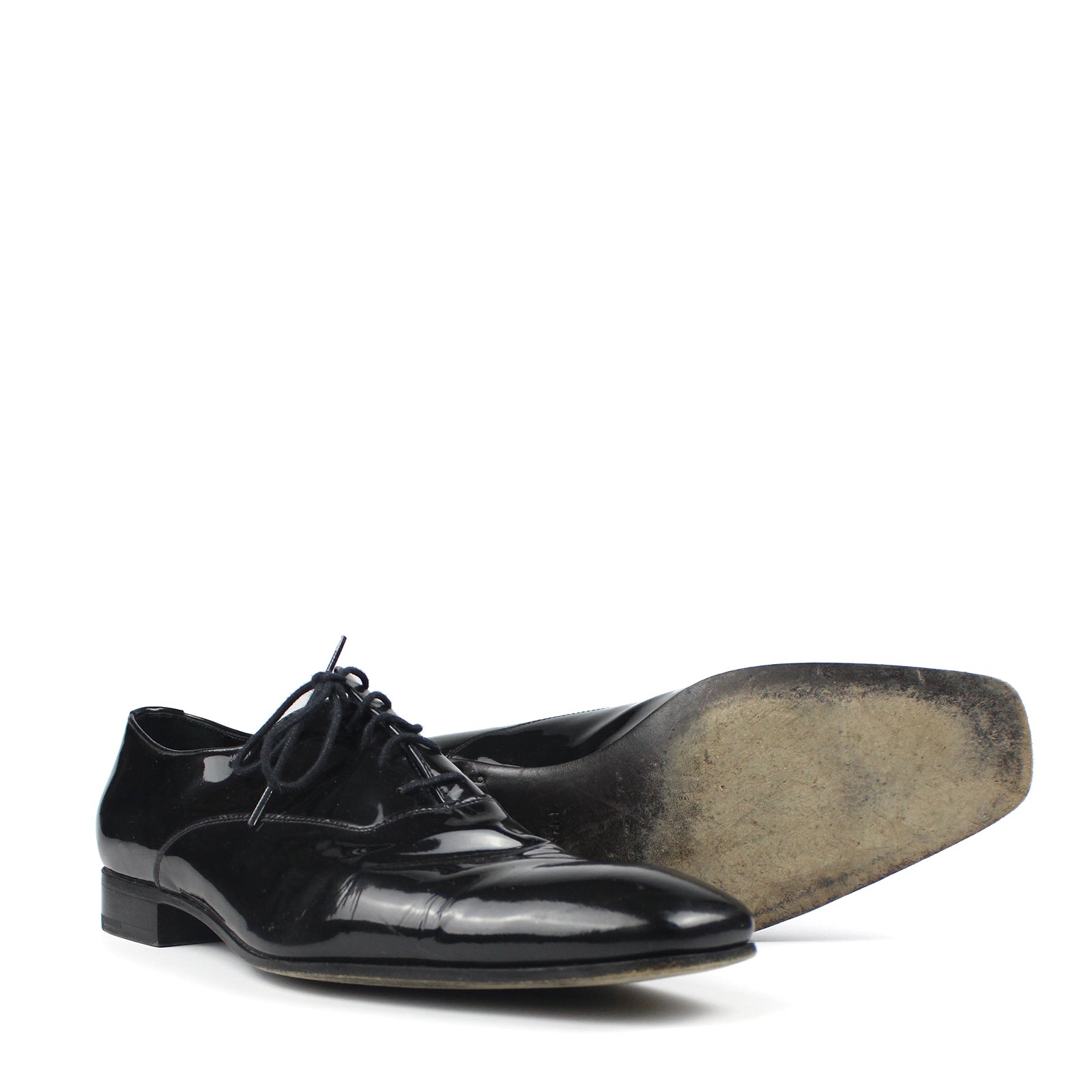 Patent leather loafers (T43)