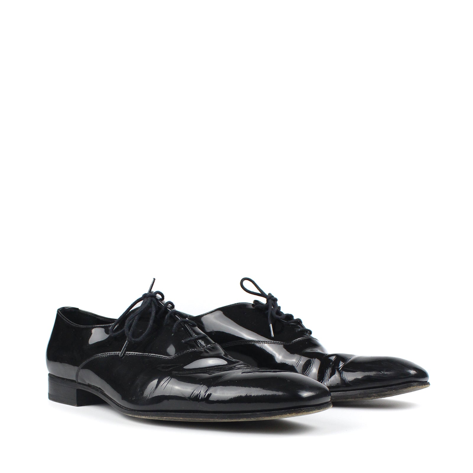 Mocassins en cuir verni (T43)