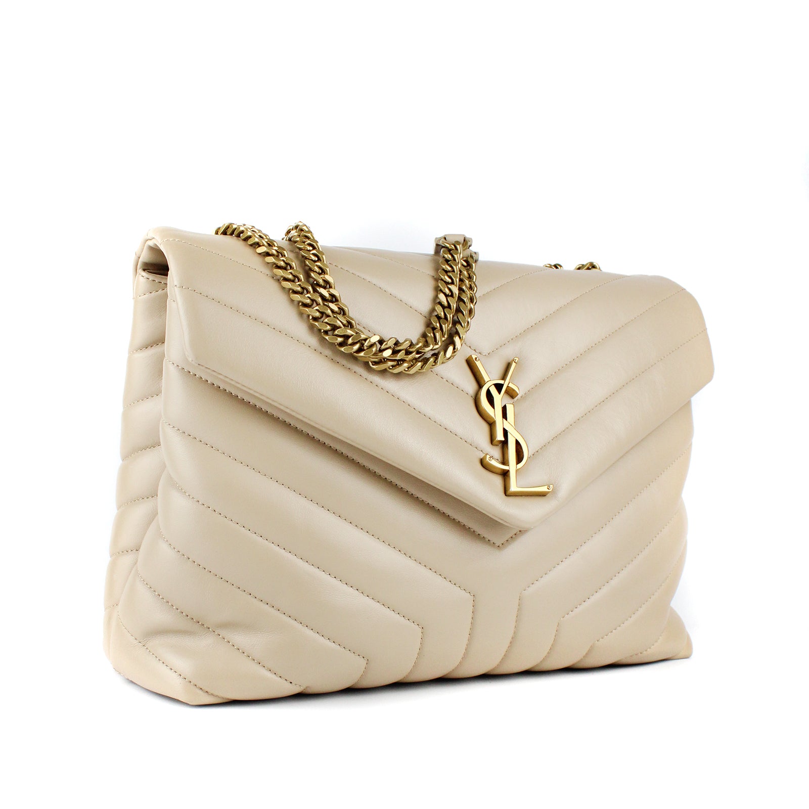 Loulou medium in quilted leather