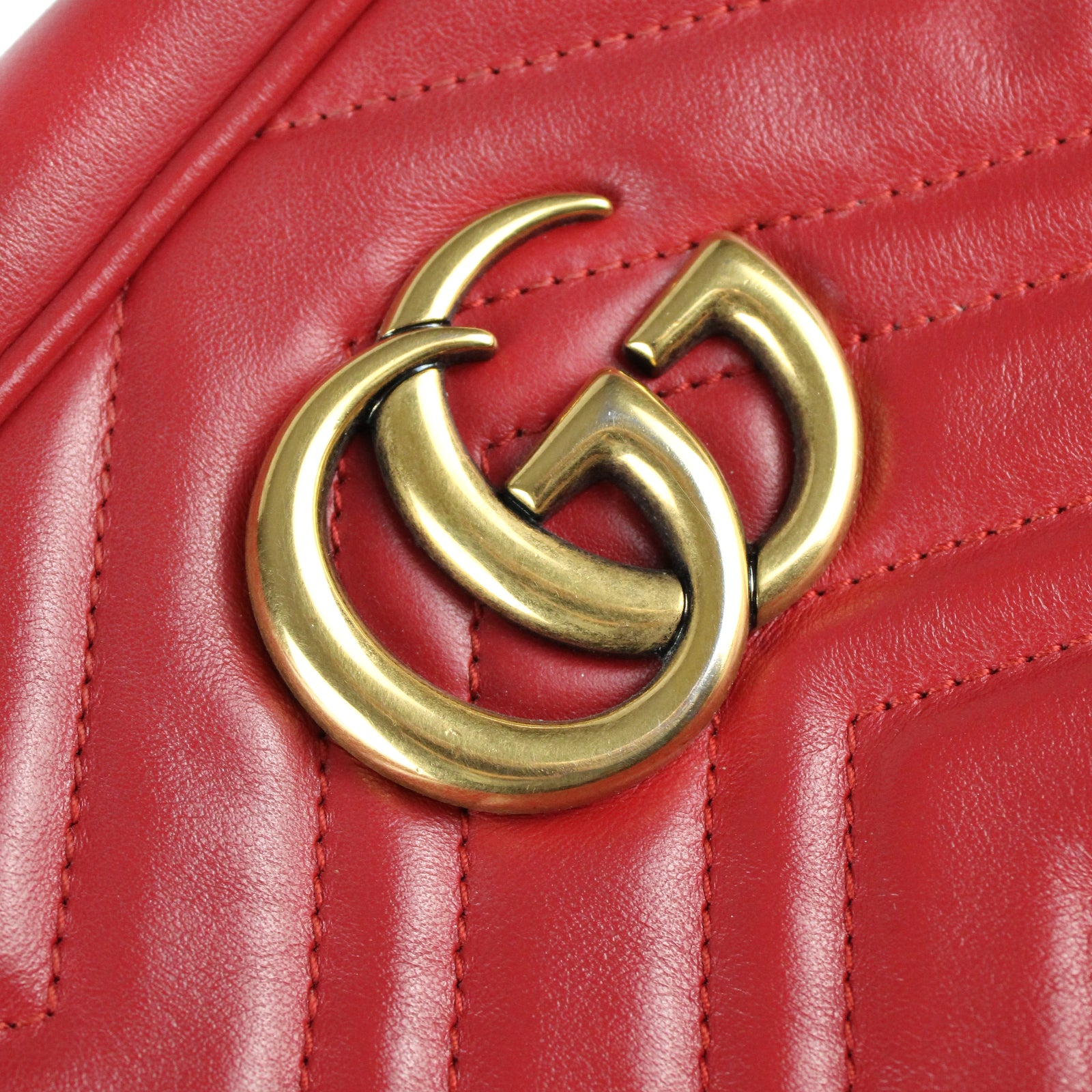 GUCCI - Sac à épaule petite taille Marmont matelassé