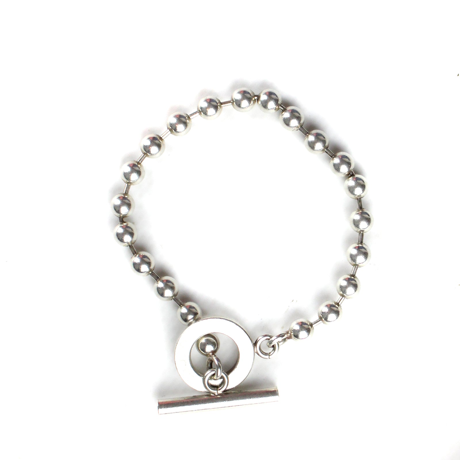 GUCCI - Silver ball chain bracelet