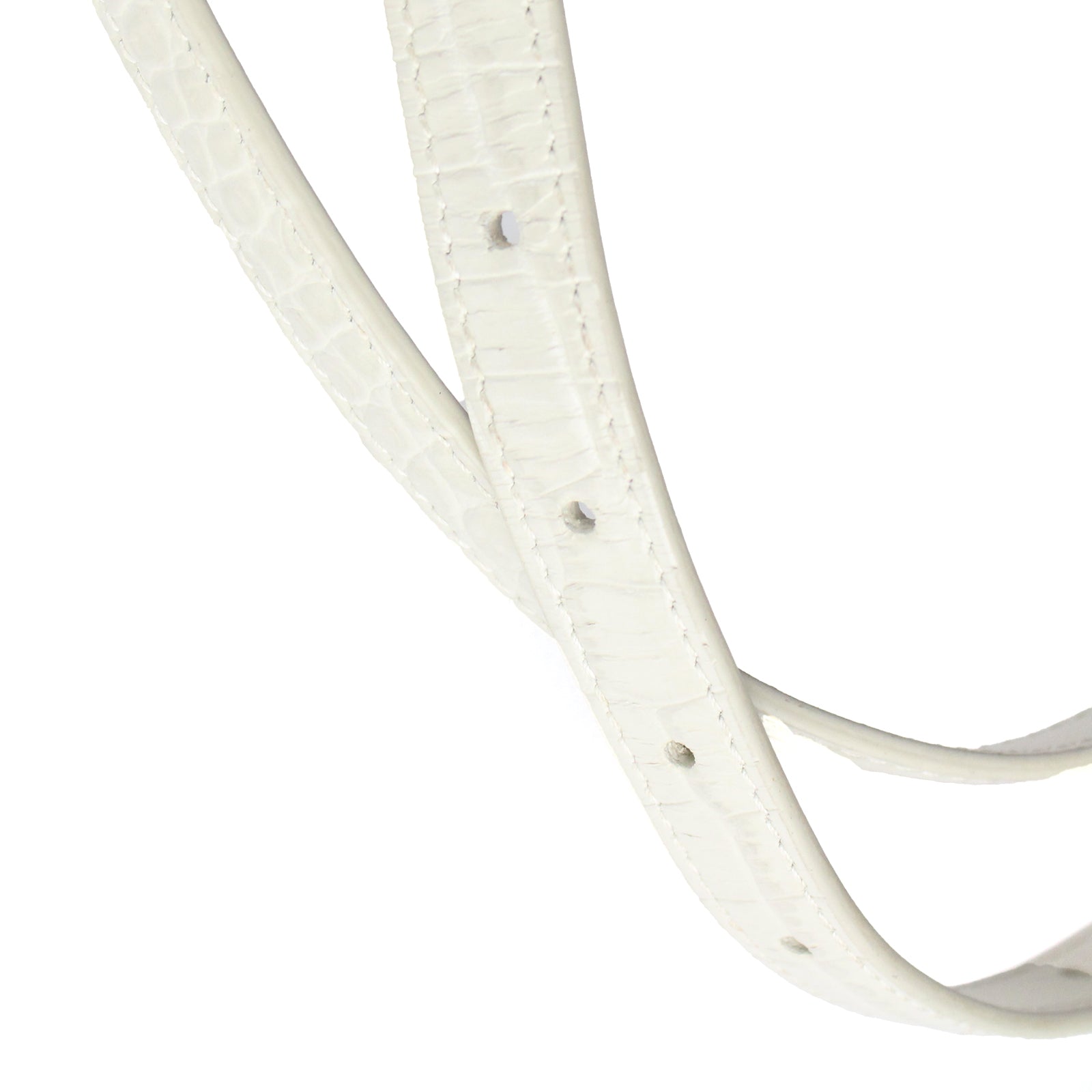SAINT LAURENT - Sac ceinture Kate embossé croco