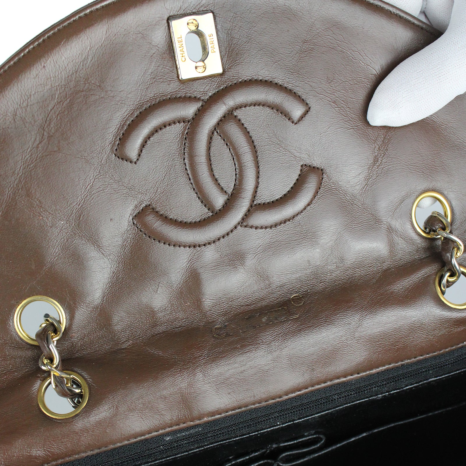 CHANEL - Sac à main Timeless vintage