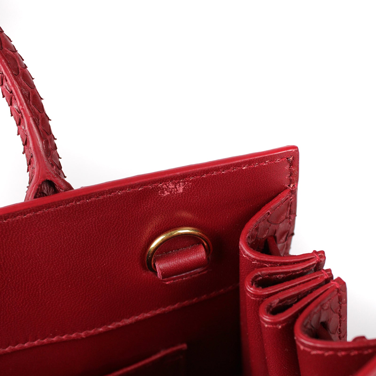 SAINT LAURENT - Sac de jour nano en python