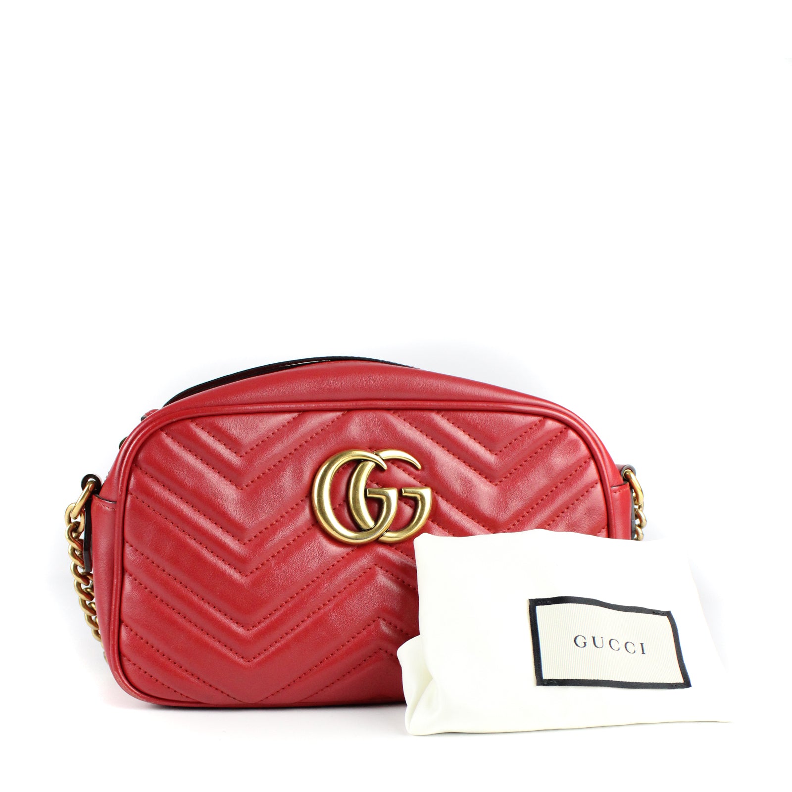 GUCCI - Sac à épaule petite taille Marmont matelassé