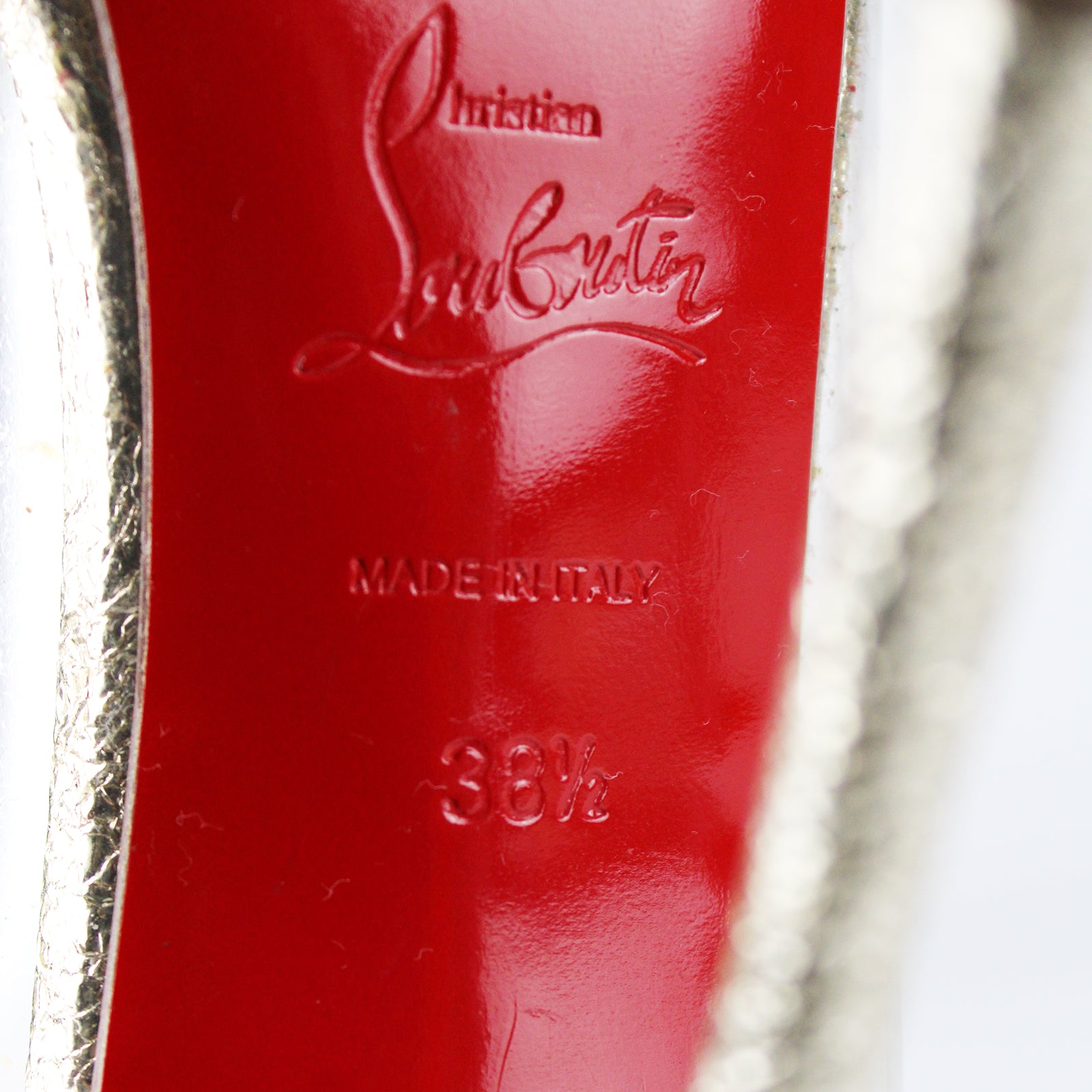 LOUBOUTIN - Very Privé pumps (T36.5)