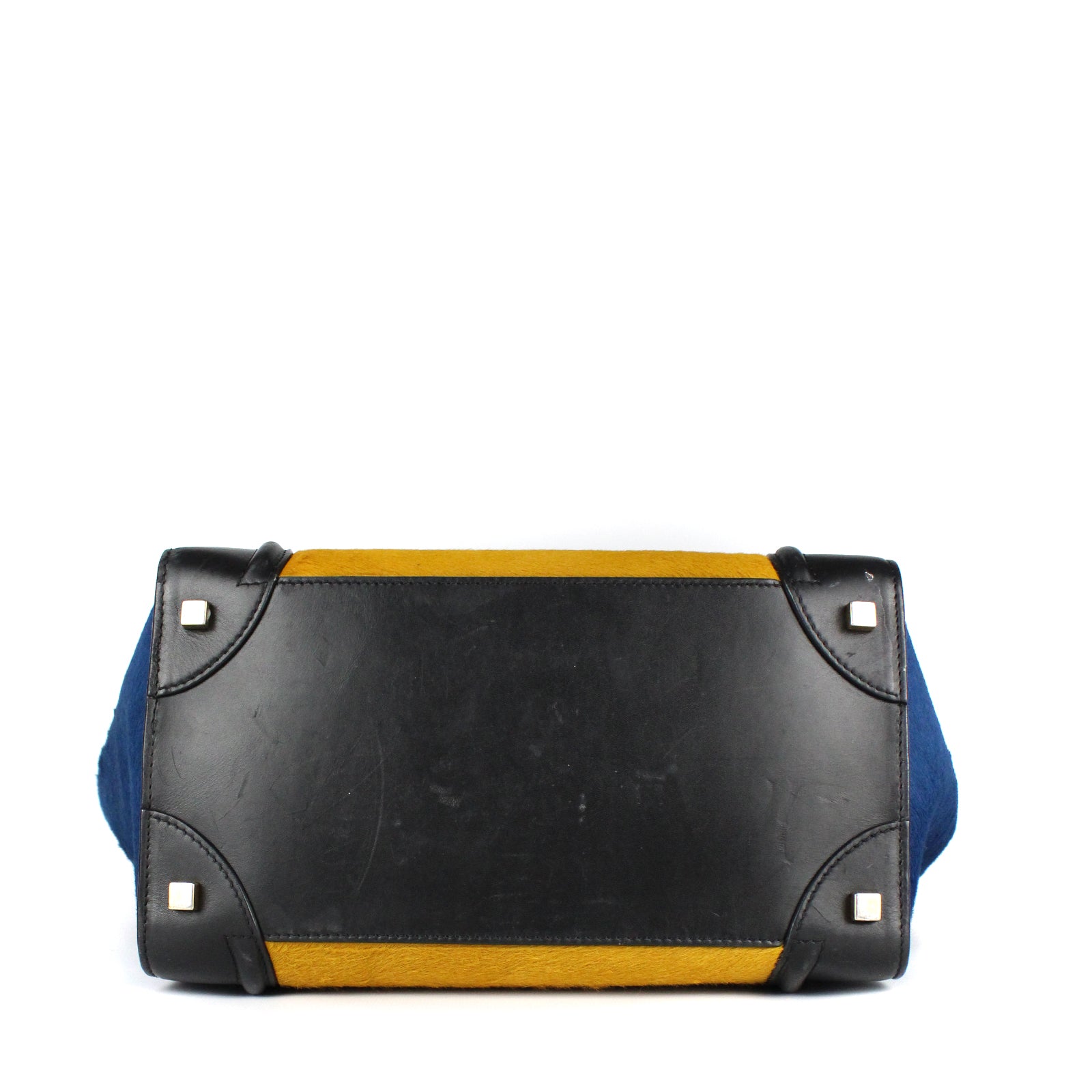 CELINE - Sac à main Luggage bicolore