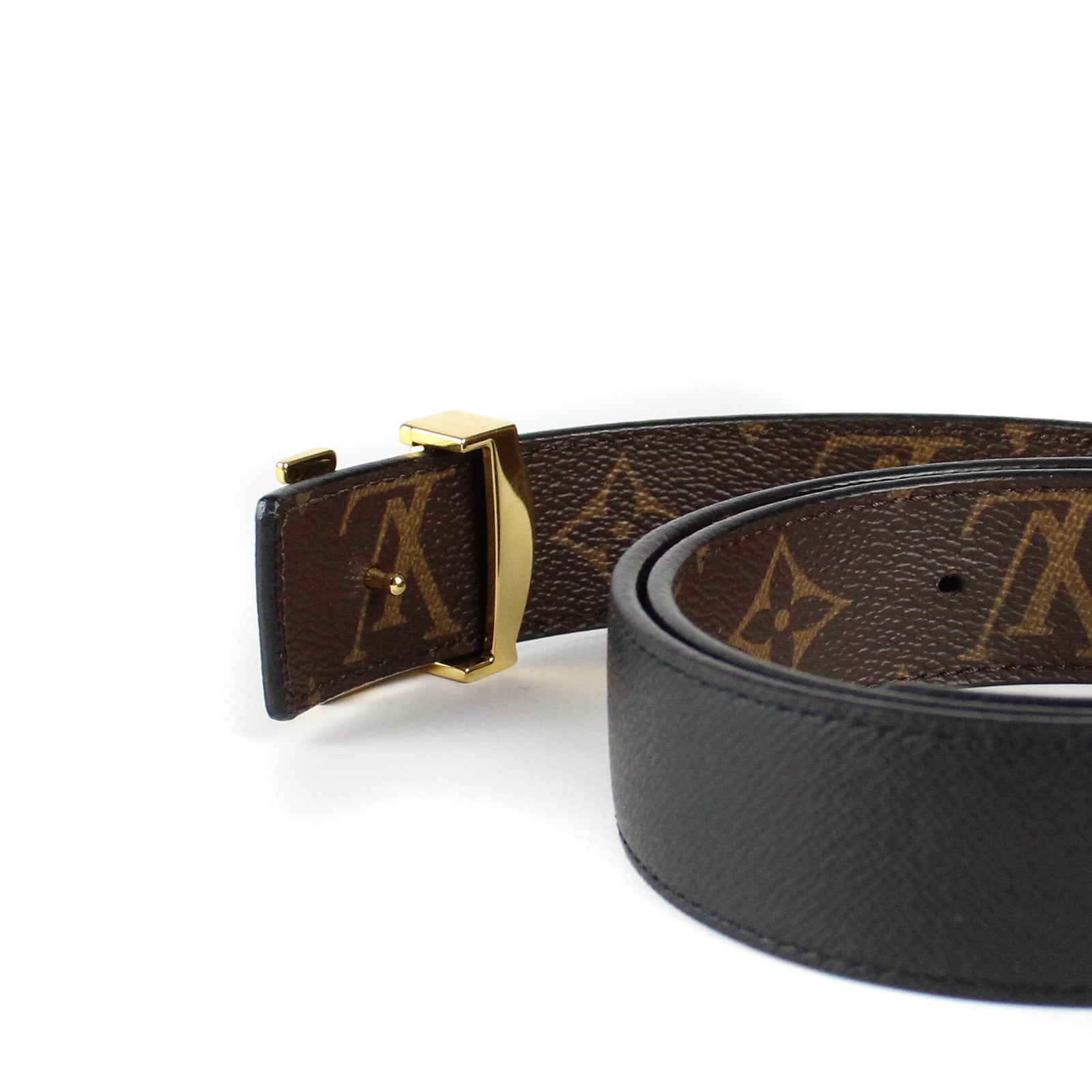 LOUIS VUITTON - Ceinture réversible LV Monogram (T85)