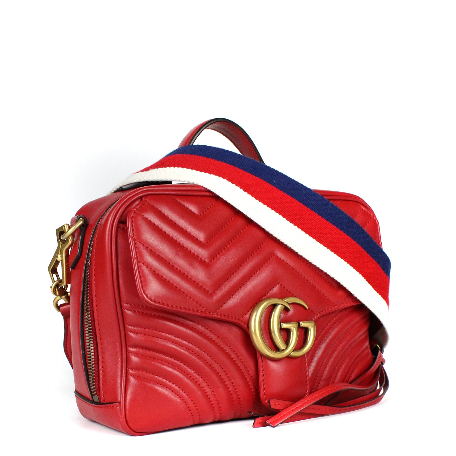 GUCCI - Sac Camera GG Marmont Zip Around