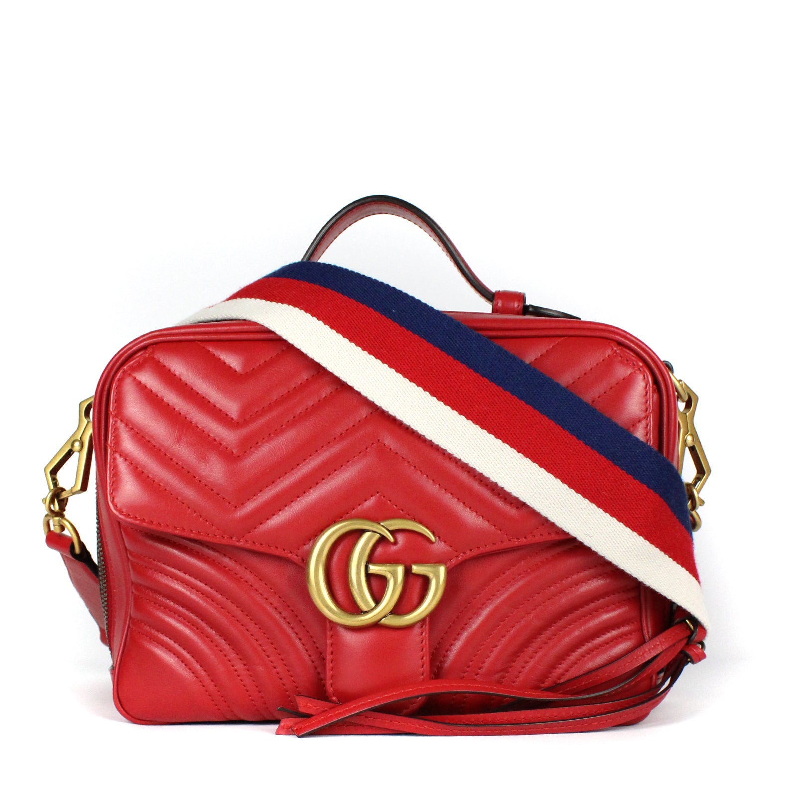 GUCCI - Sac Camera GG Marmont Zip Around