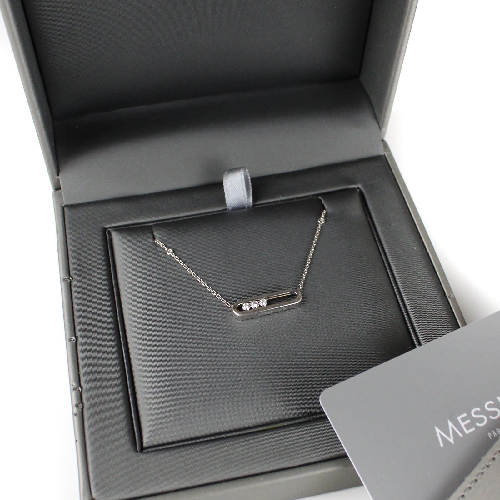 MESSIKA - Collier en diamant or blanc Baby Move