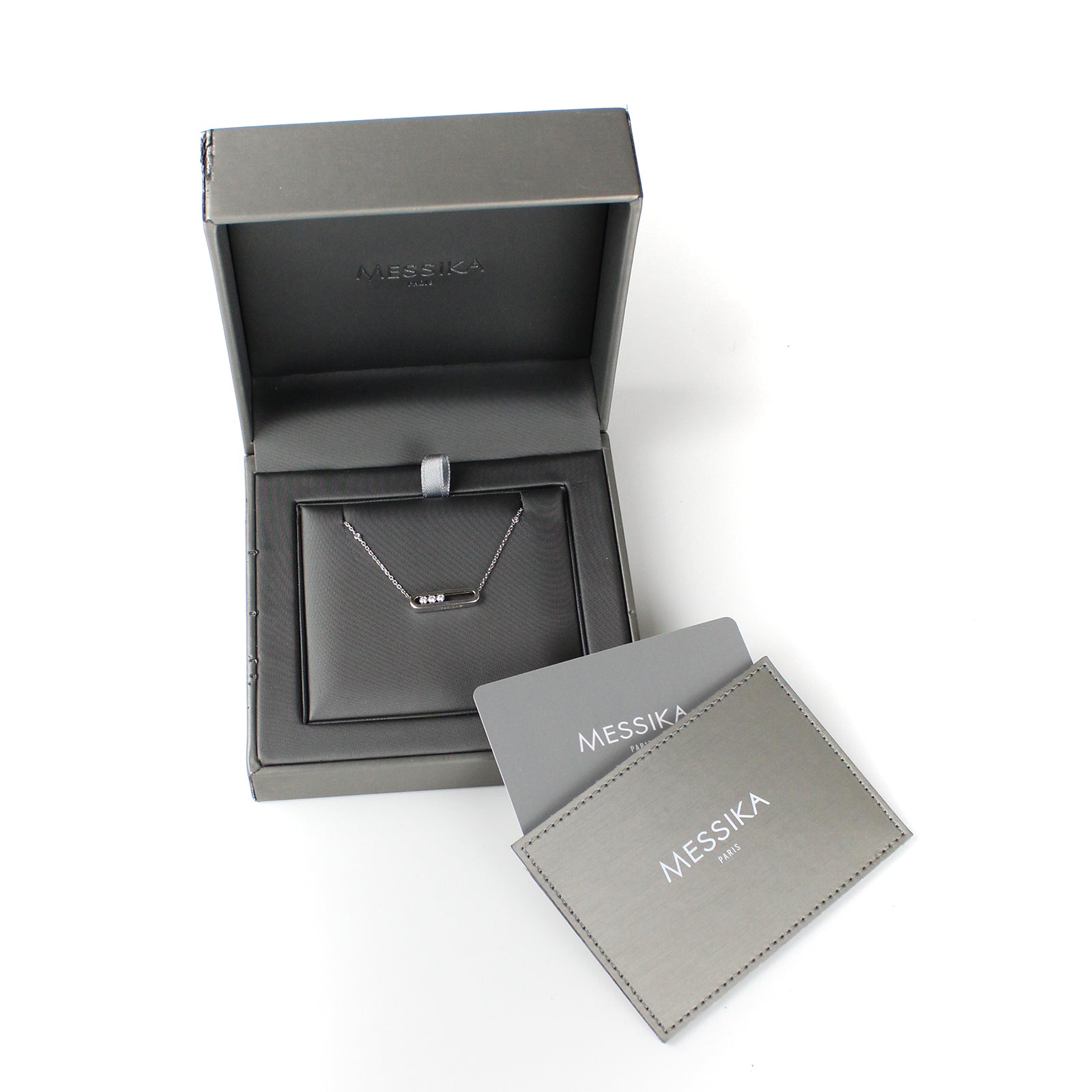 MESSIKA - Collier en diamant or blanc Baby Move
