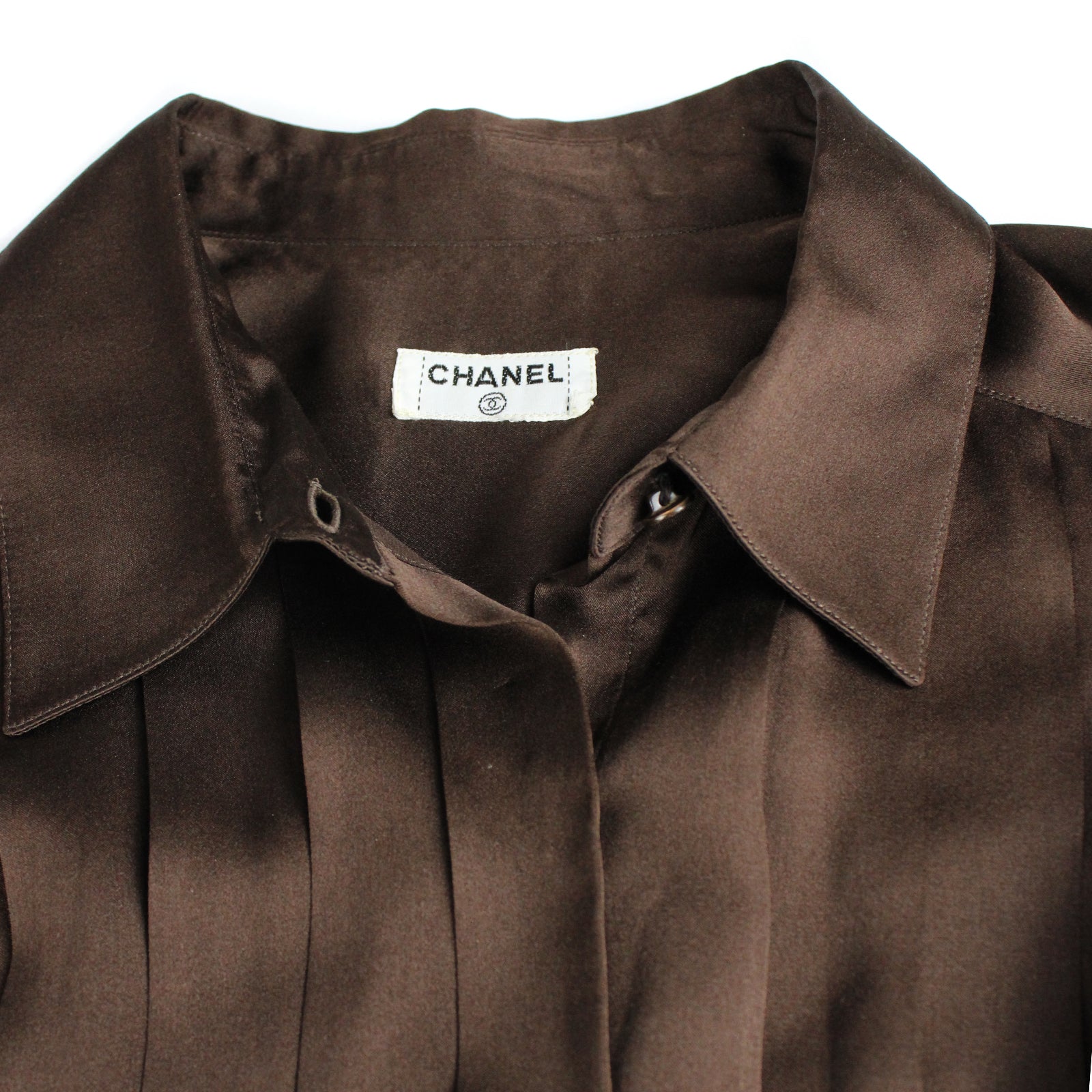 CHANEL - Chemisier en soie (T44)