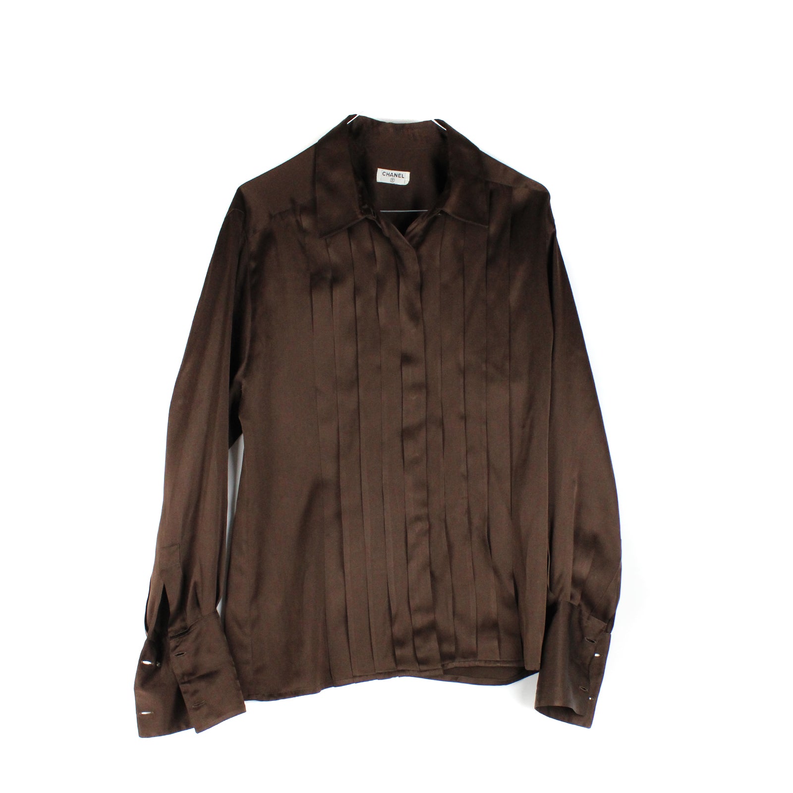 CHANEL - Chemisier en soie (T44)