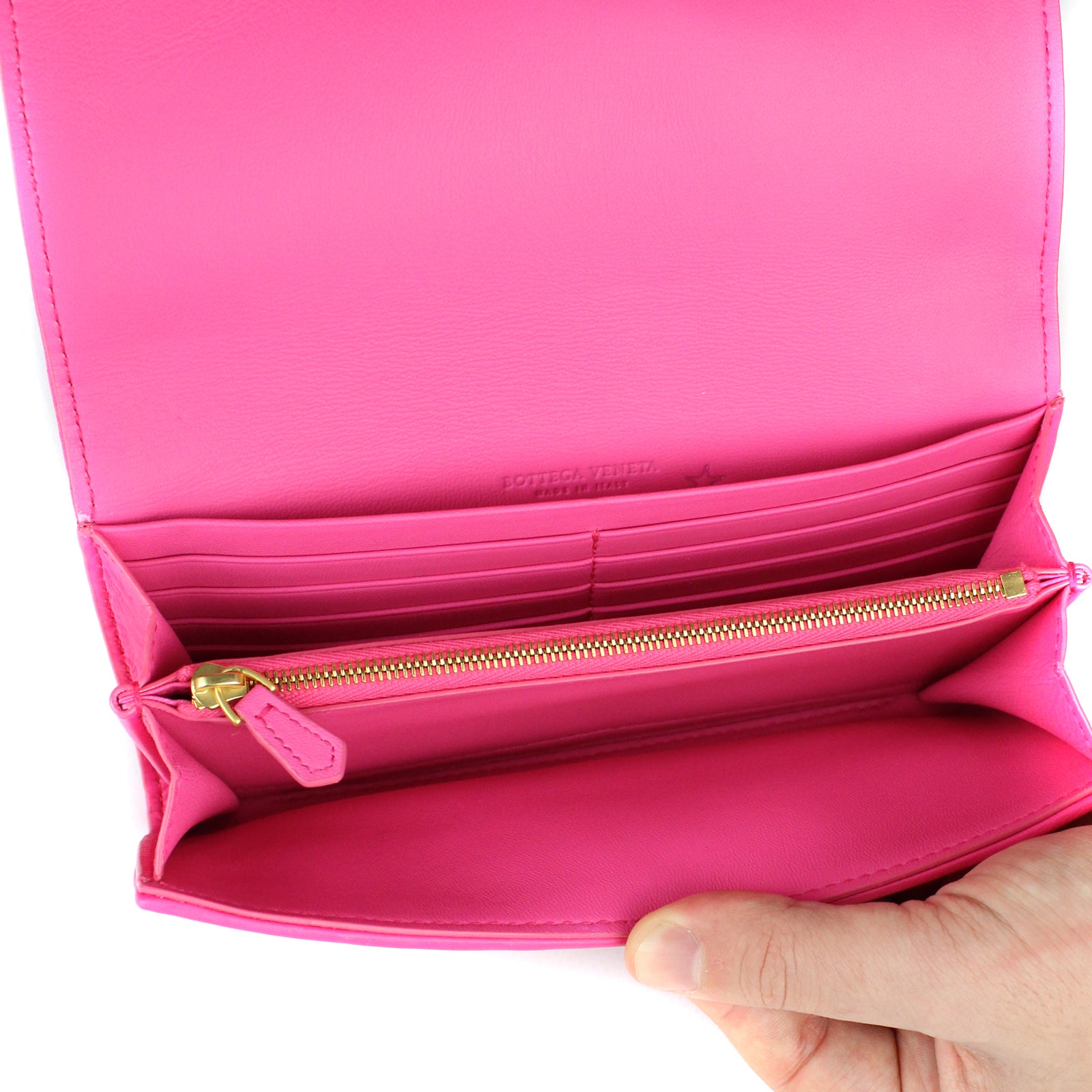 BOTTEGA VENETA - Flap wallet