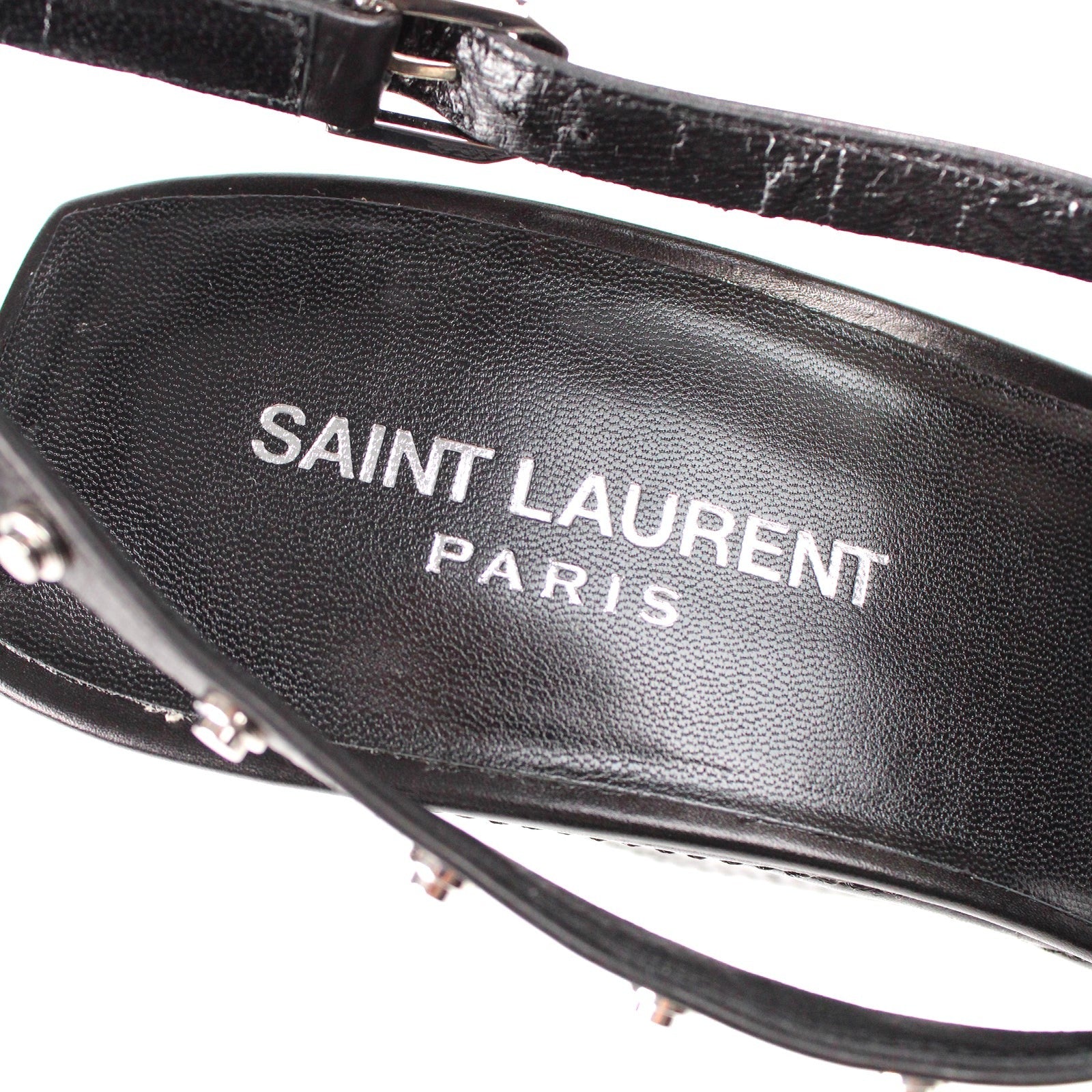 SAINT LAURENT - Sandales à plateforme (T40)