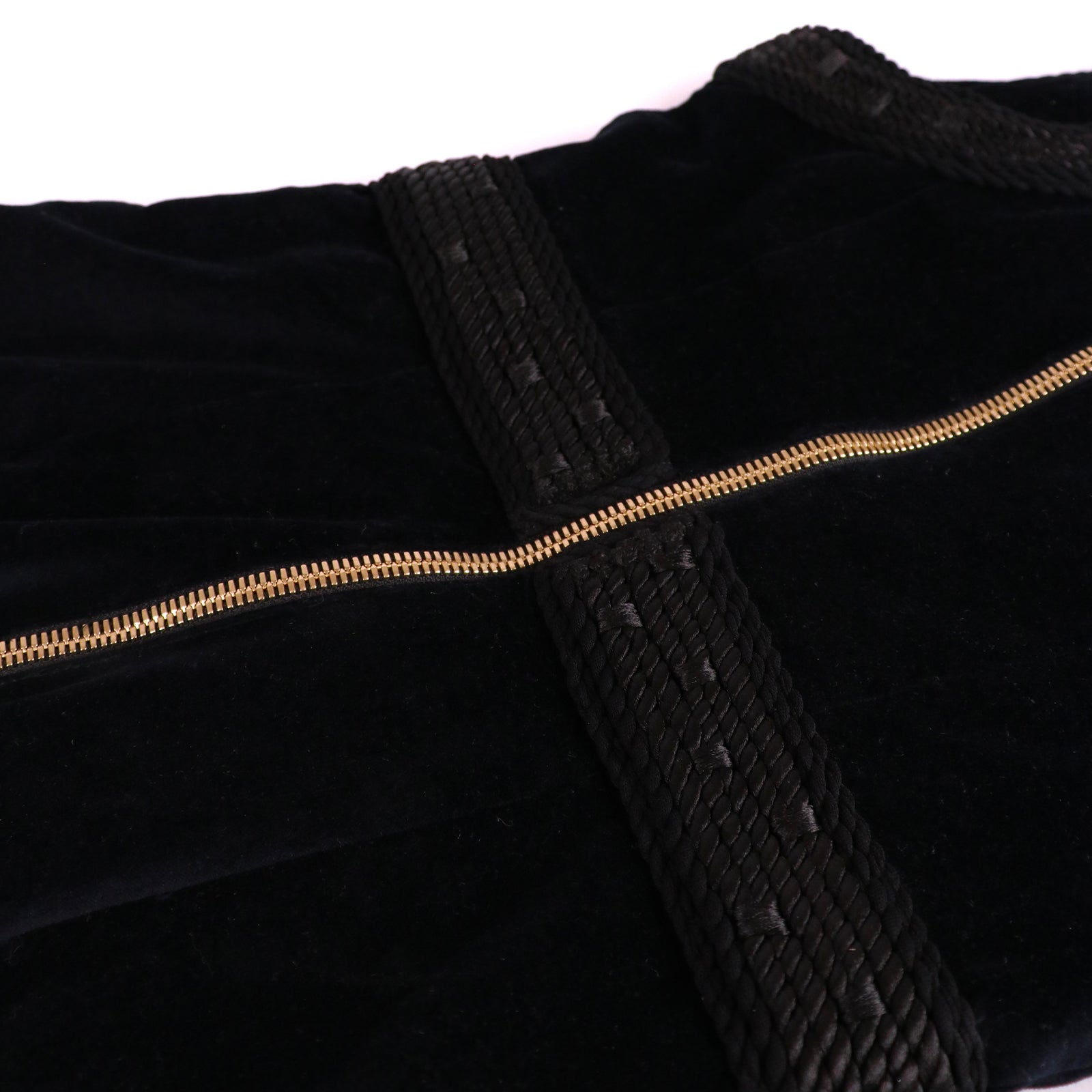 BALMAIN x H&M - Robe en coton noir (T34)