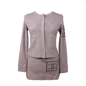 CHANEL - Ensemble veste et jupe sport (T38)