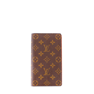 LOUIS VUITTON - Porte chéquier monogramme
