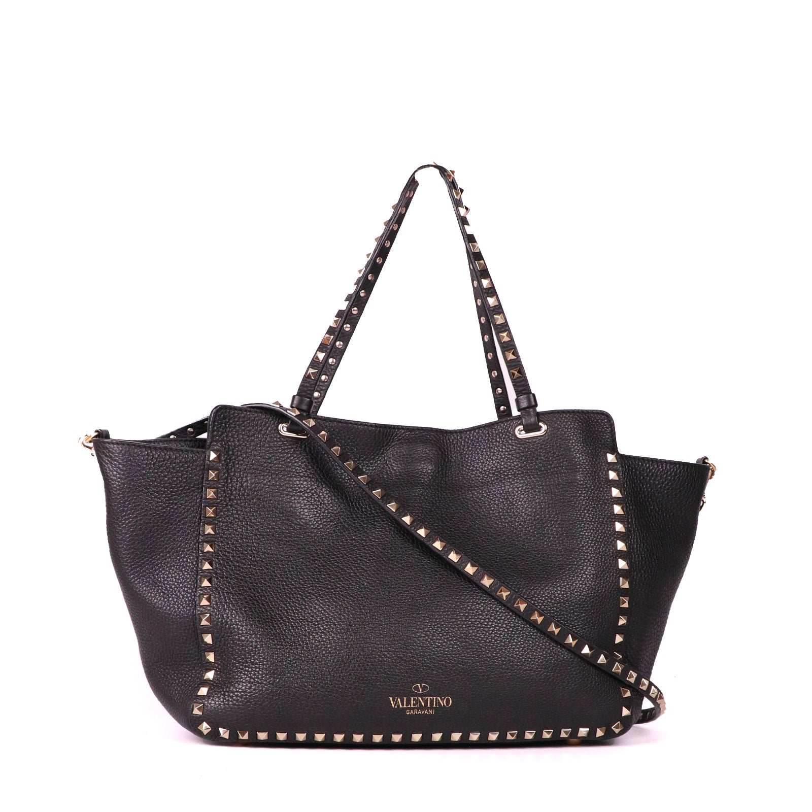 VALENTINO - Sac cabas Rockstud en cuir